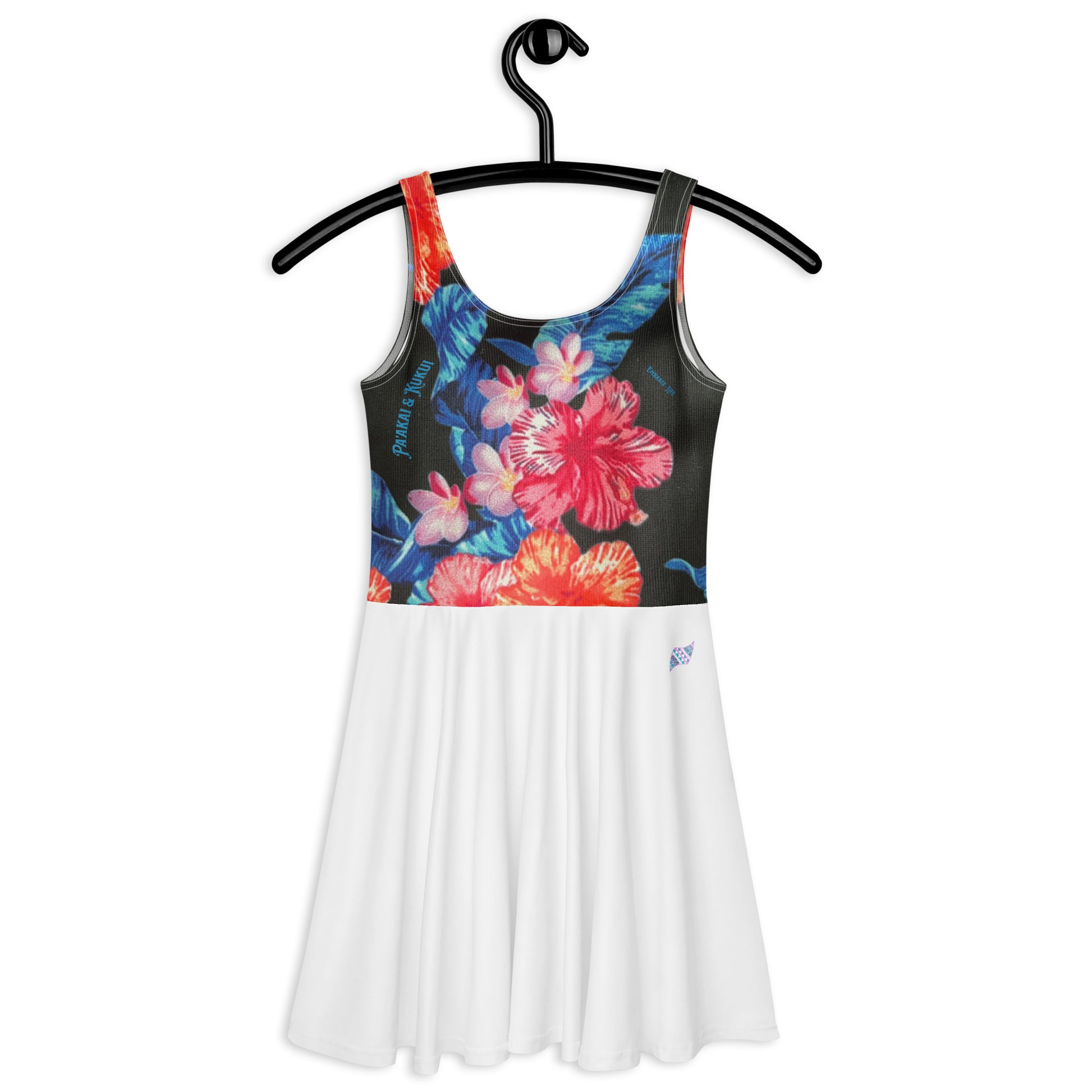 Ho'ōla (To Give Life, To Heal, To Revive) Floral Skater Dress Summer/Skater Dress Pa'akai & Kukui