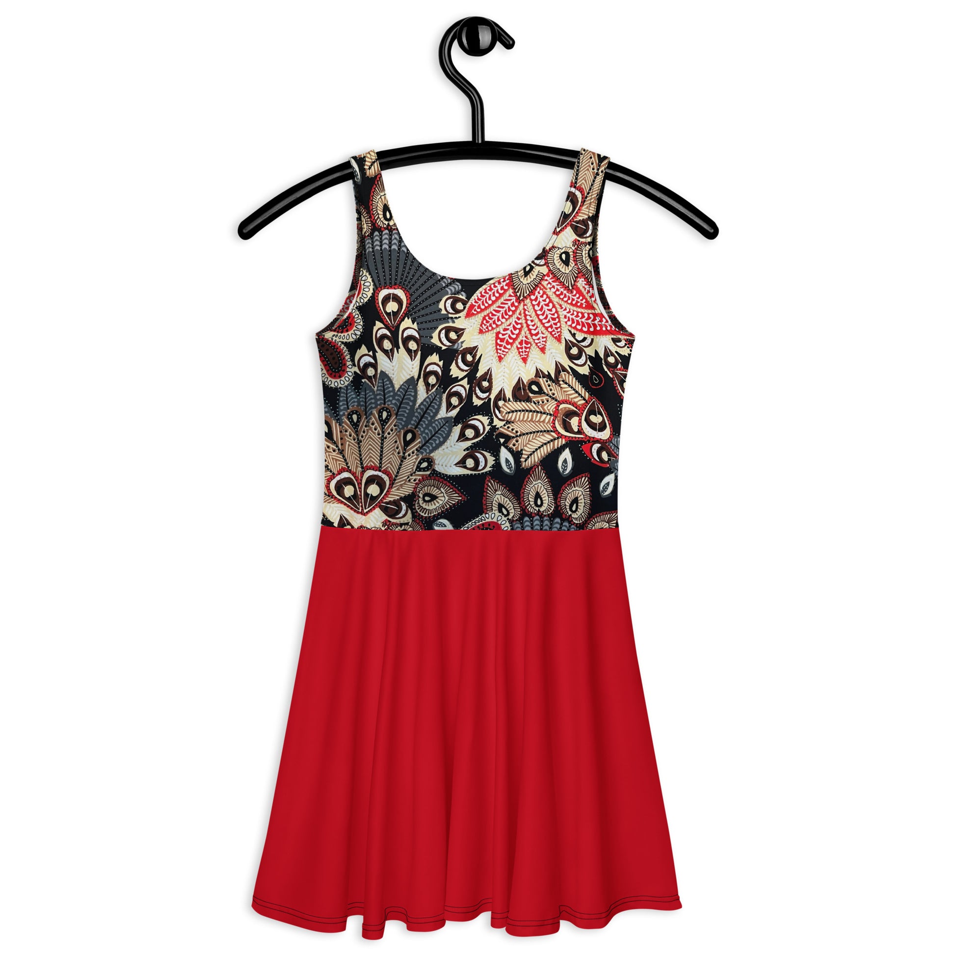 Maika'i Red Dress Dress Pa'akai & Kukui