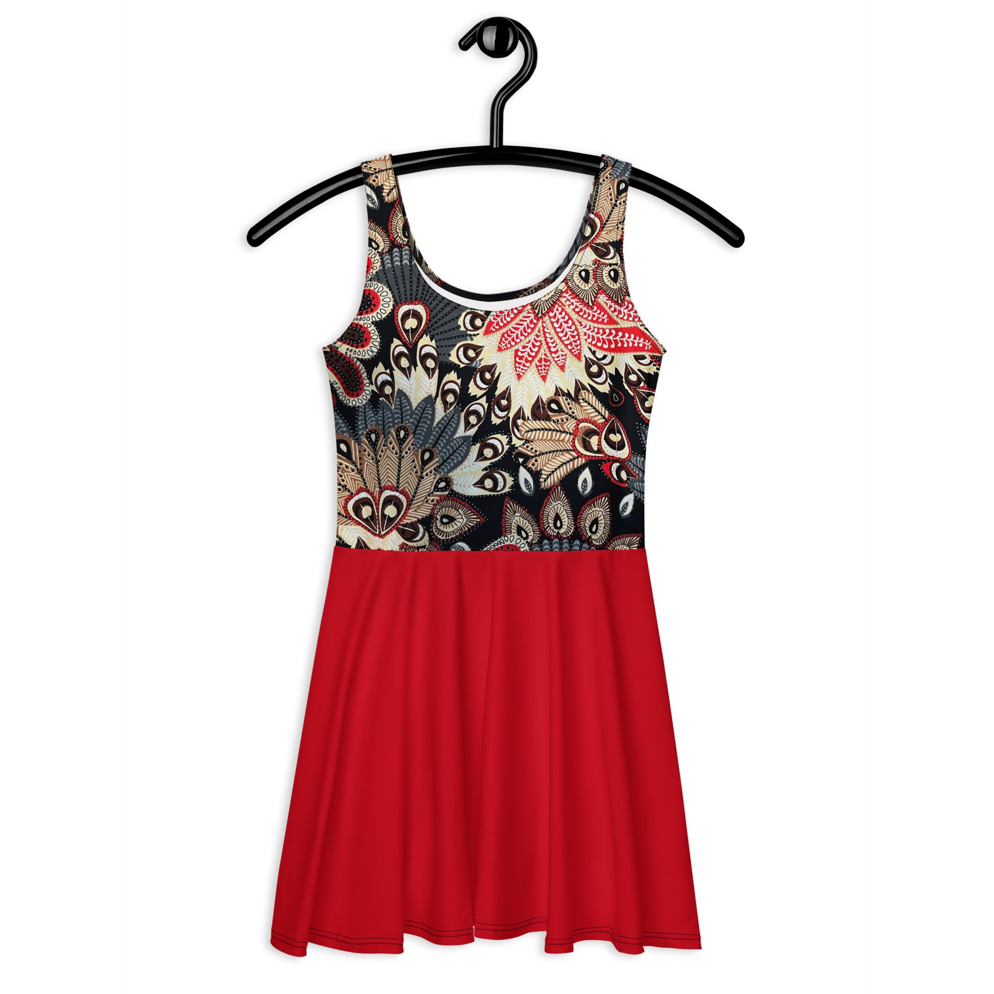 Maika'i Red Dress Dress Pa'akai & Kukui