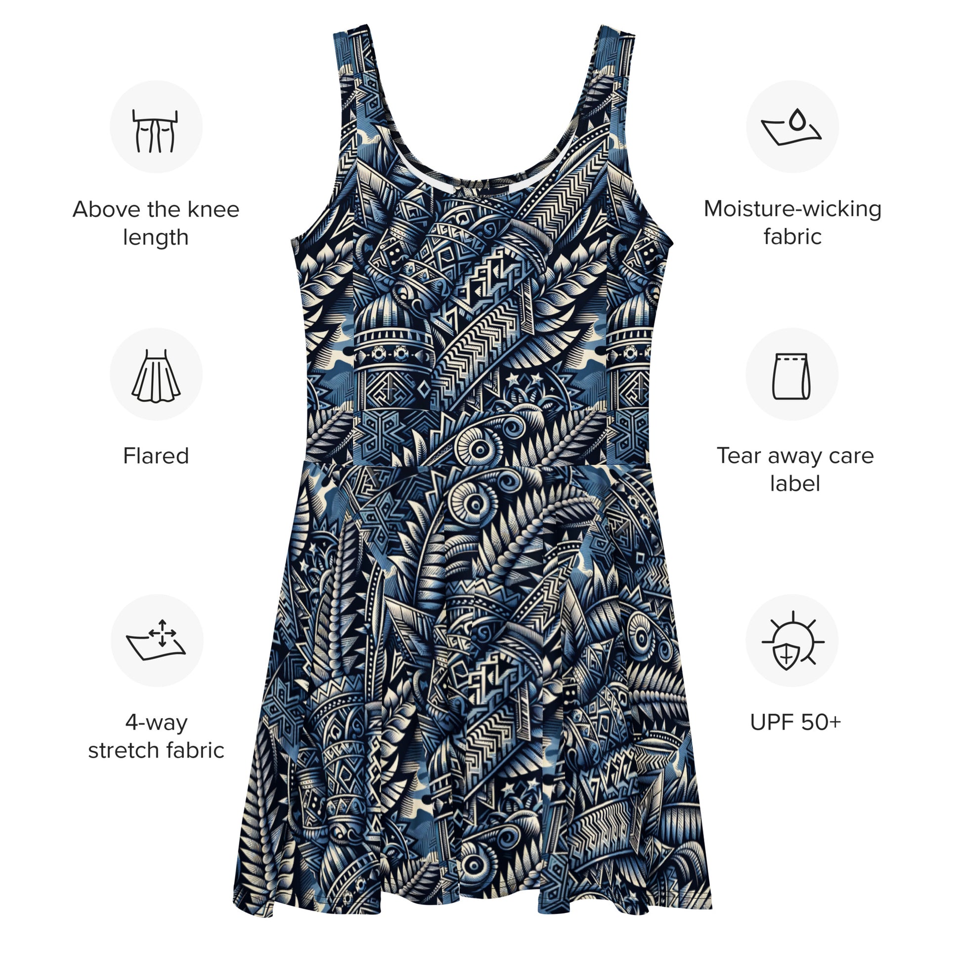 Koa Wahine Dress Dress Pa'akai & Kukui