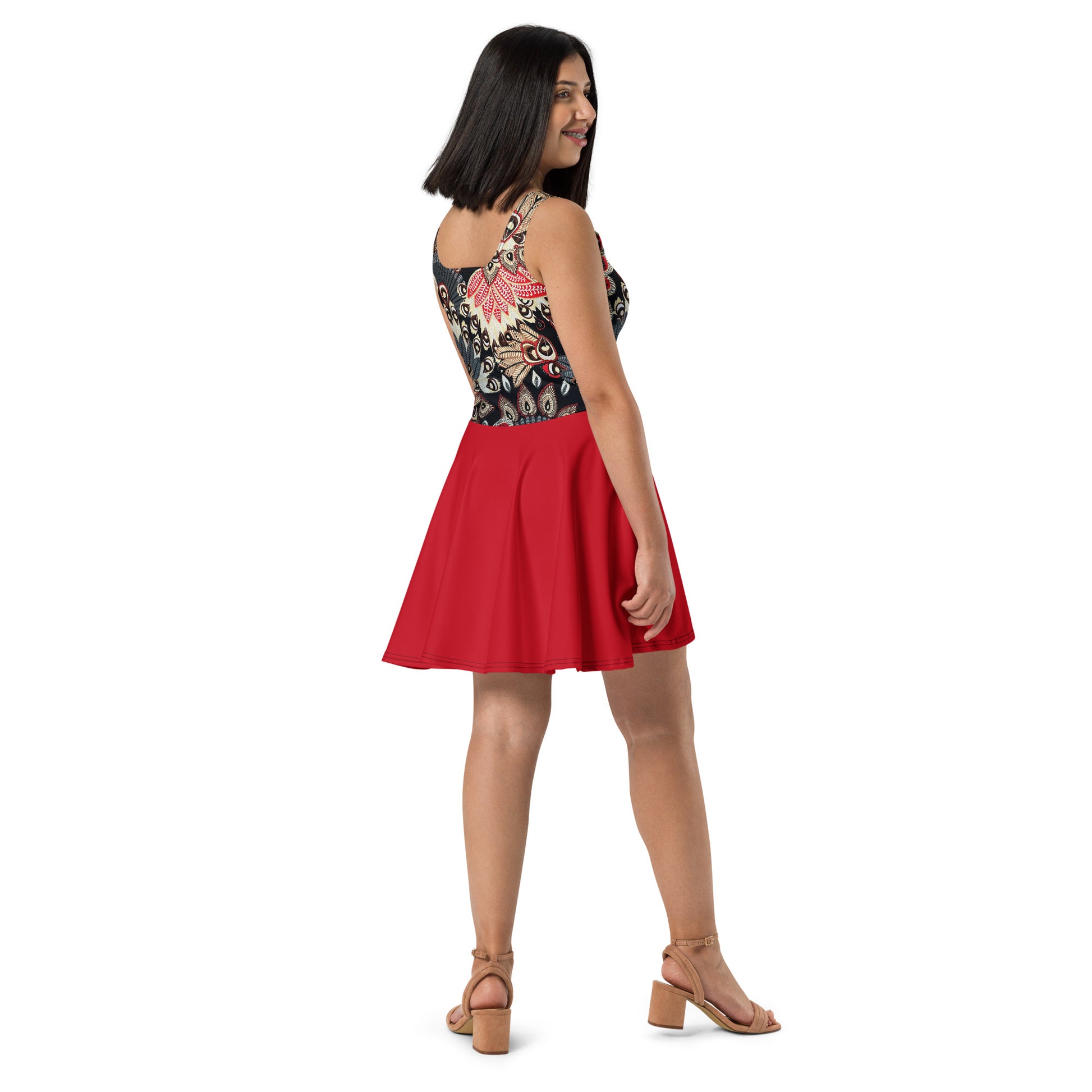 Maika'i Red Dress Dress Pa'akai & Kukui