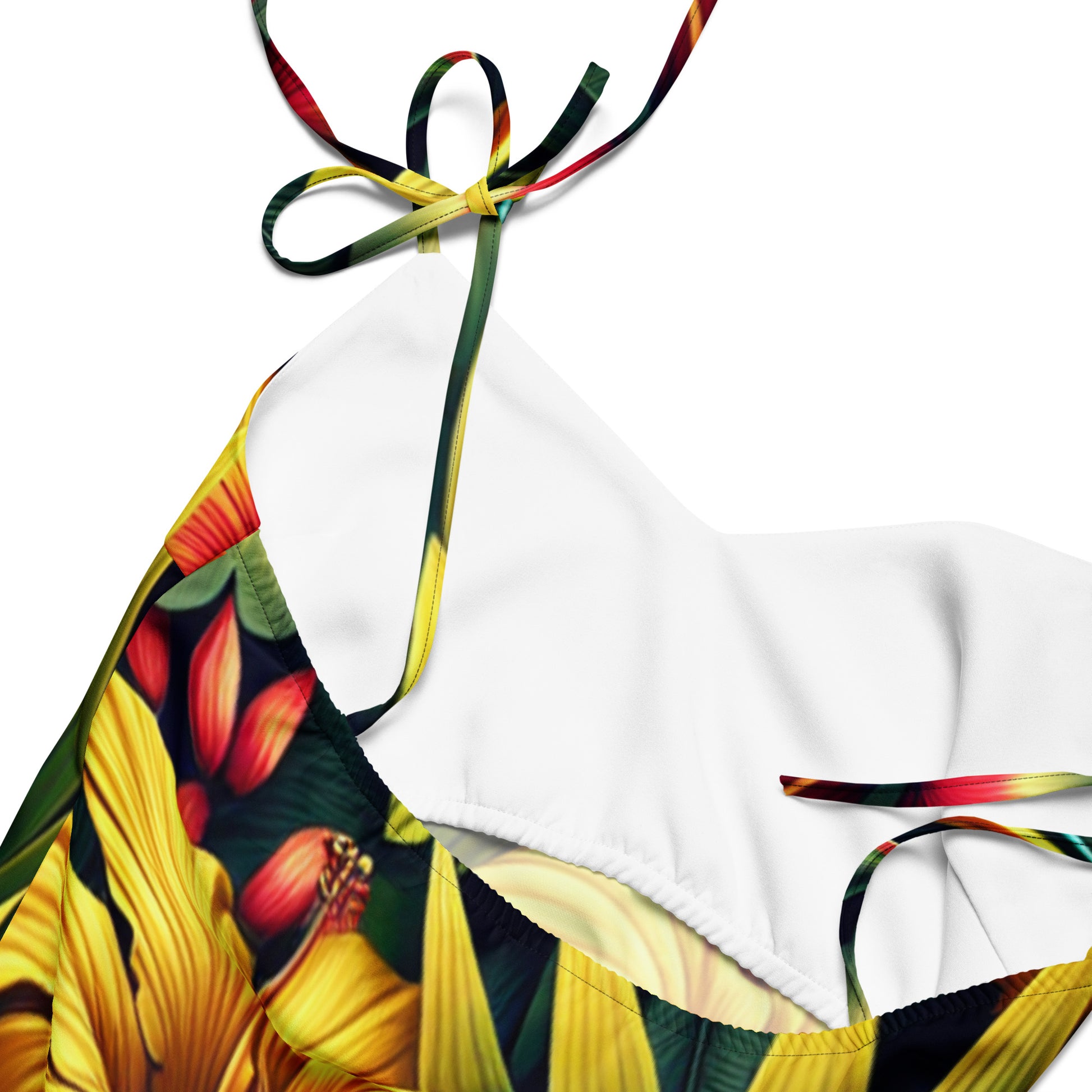 Nā Pua Nani - Tie-strap midi dress Dress Pa'akai & Kukui
