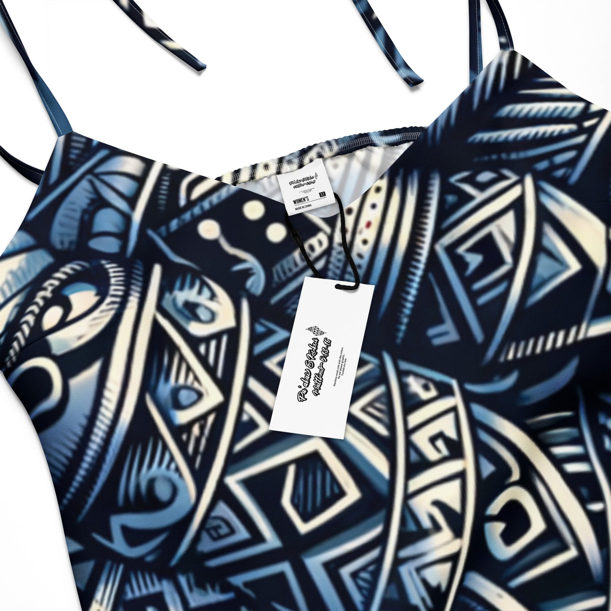 Koa Wahine - Tie-strap midi dress Dress Pa'akai & Kukui