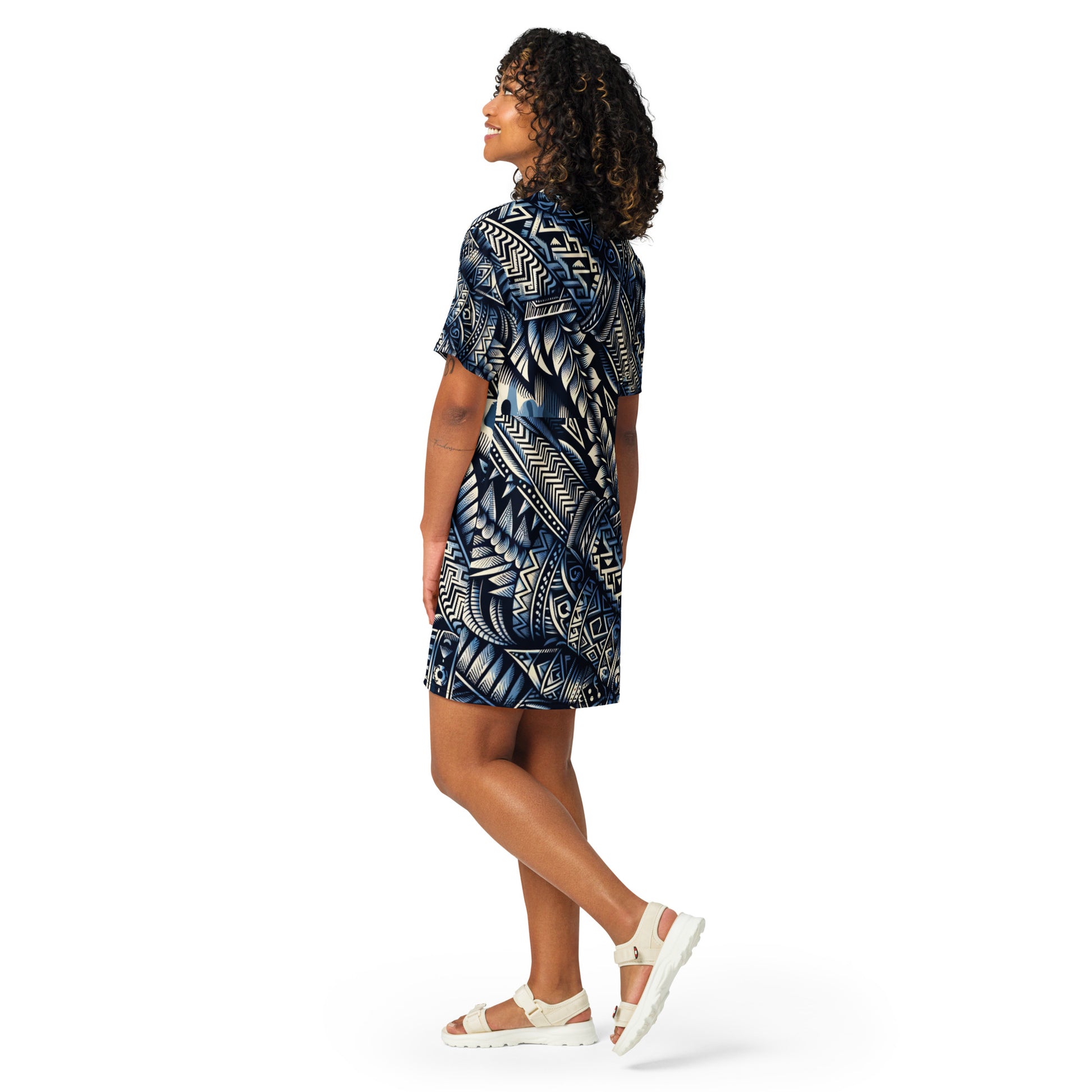 Koa Wahine T-shirt dress Dress Pa'akai & Kukui