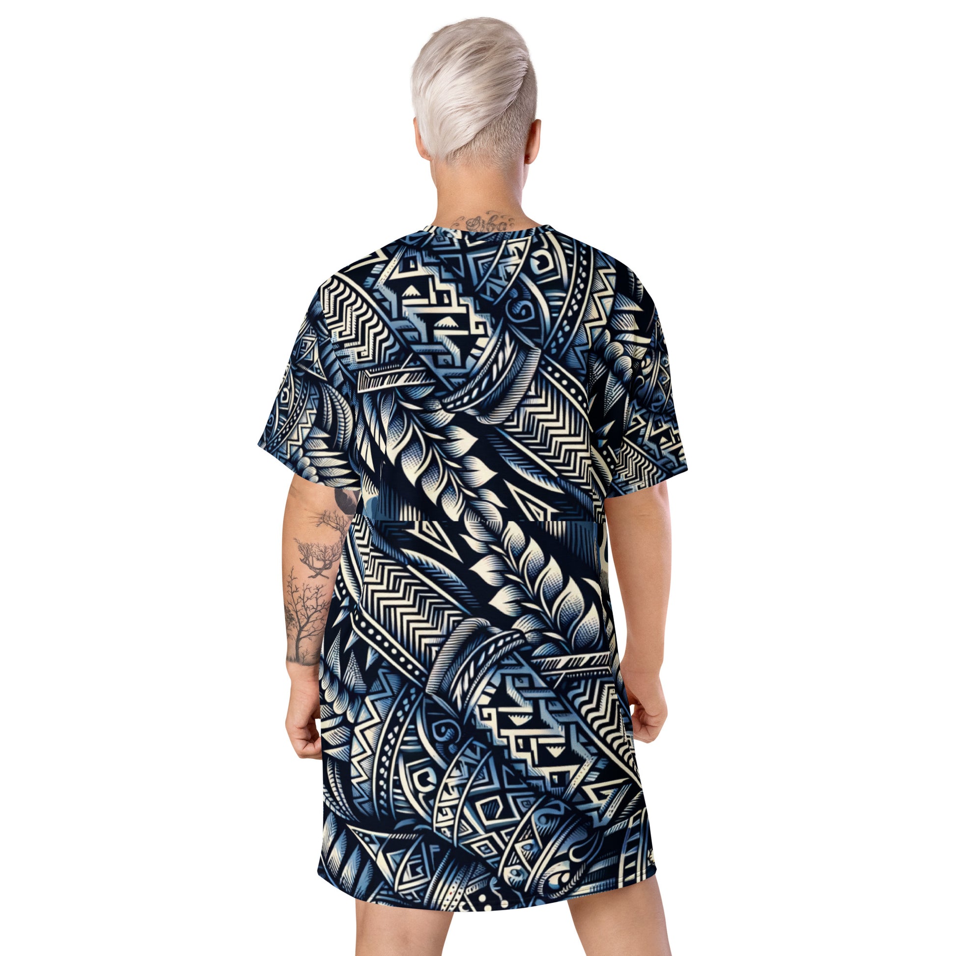 Koa Wahine T-shirt dress Dress Pa'akai & Kukui