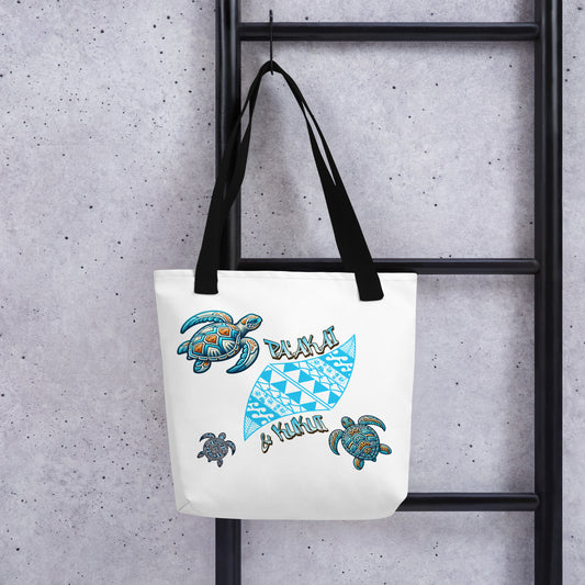 Tribal Sea Turtle Tote bag