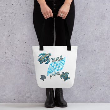 Tribal Sea Turtle Tote bag