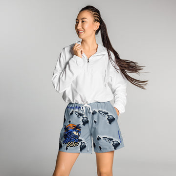 Aloha Vibes 'Uli'uli - Athletic Long Shorts Athletic Shorts Pa'akai & Kukui S