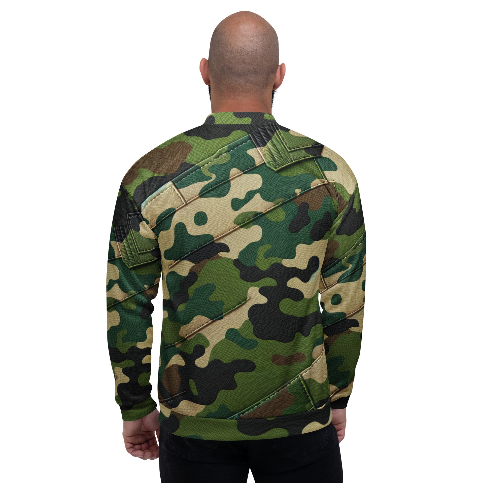 Koa Camo Bomber Jacket Bomber Jacket Pa'akai & Kukui