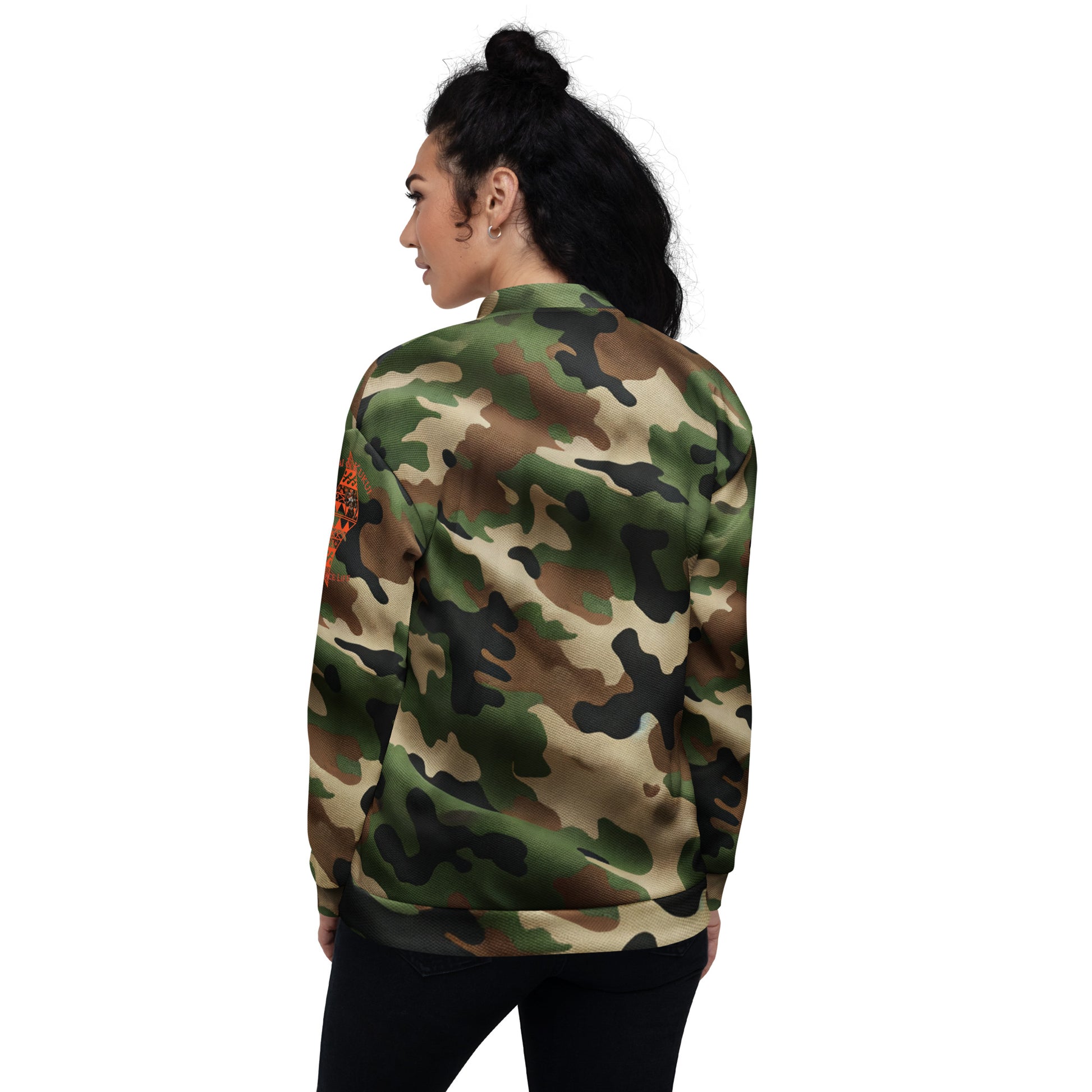 Koa Camo Bomber Jacket Bomber Jacket Pa'akai & Kukui
