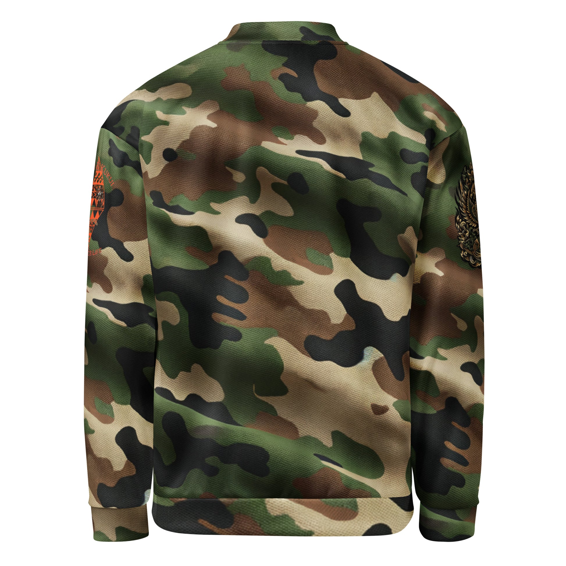 Koa Camo Bomber Jacket Bomber Jacket Pa'akai & Kukui