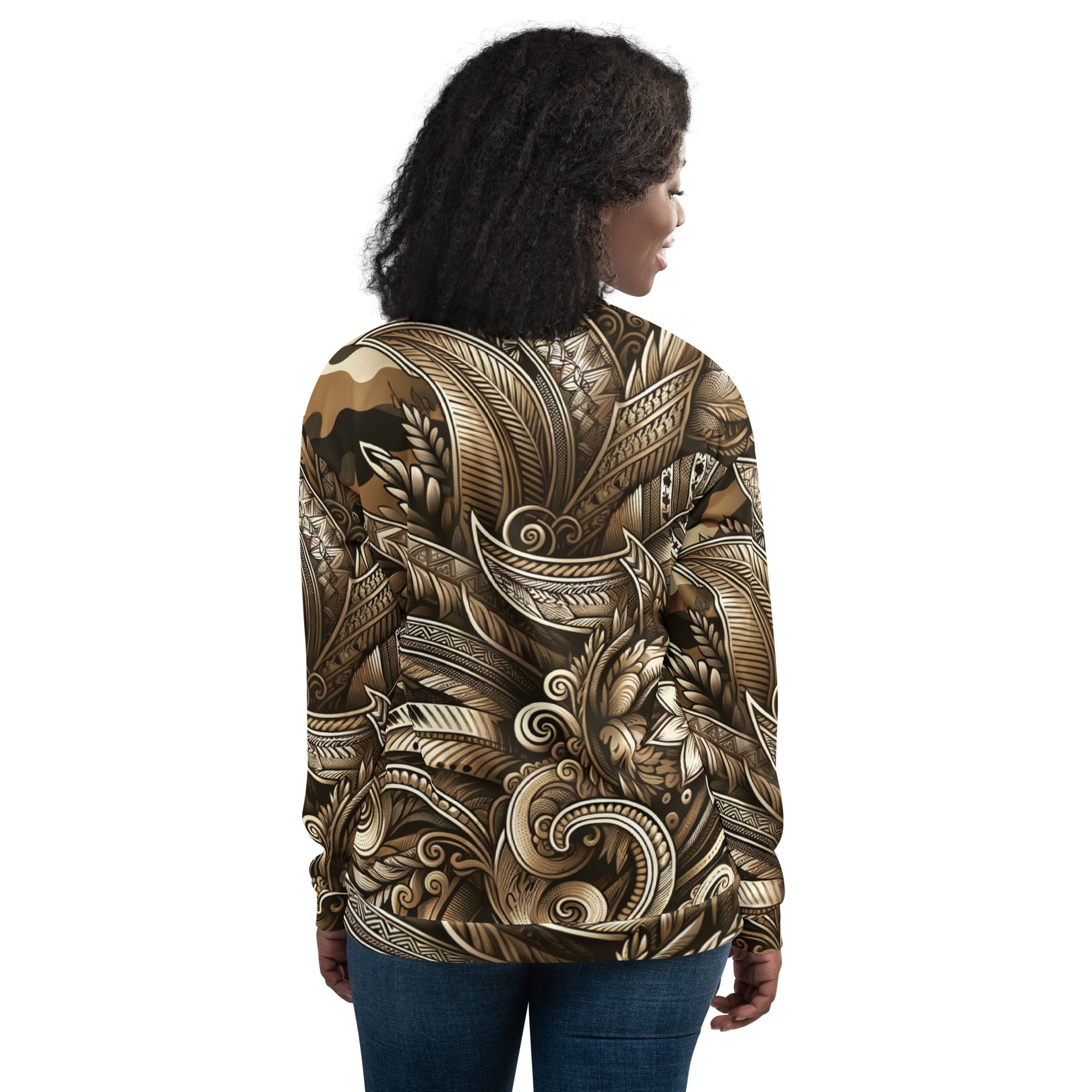 Koa Camo Bomber Jacket Bomber Jacket Pa'akai & Kukui