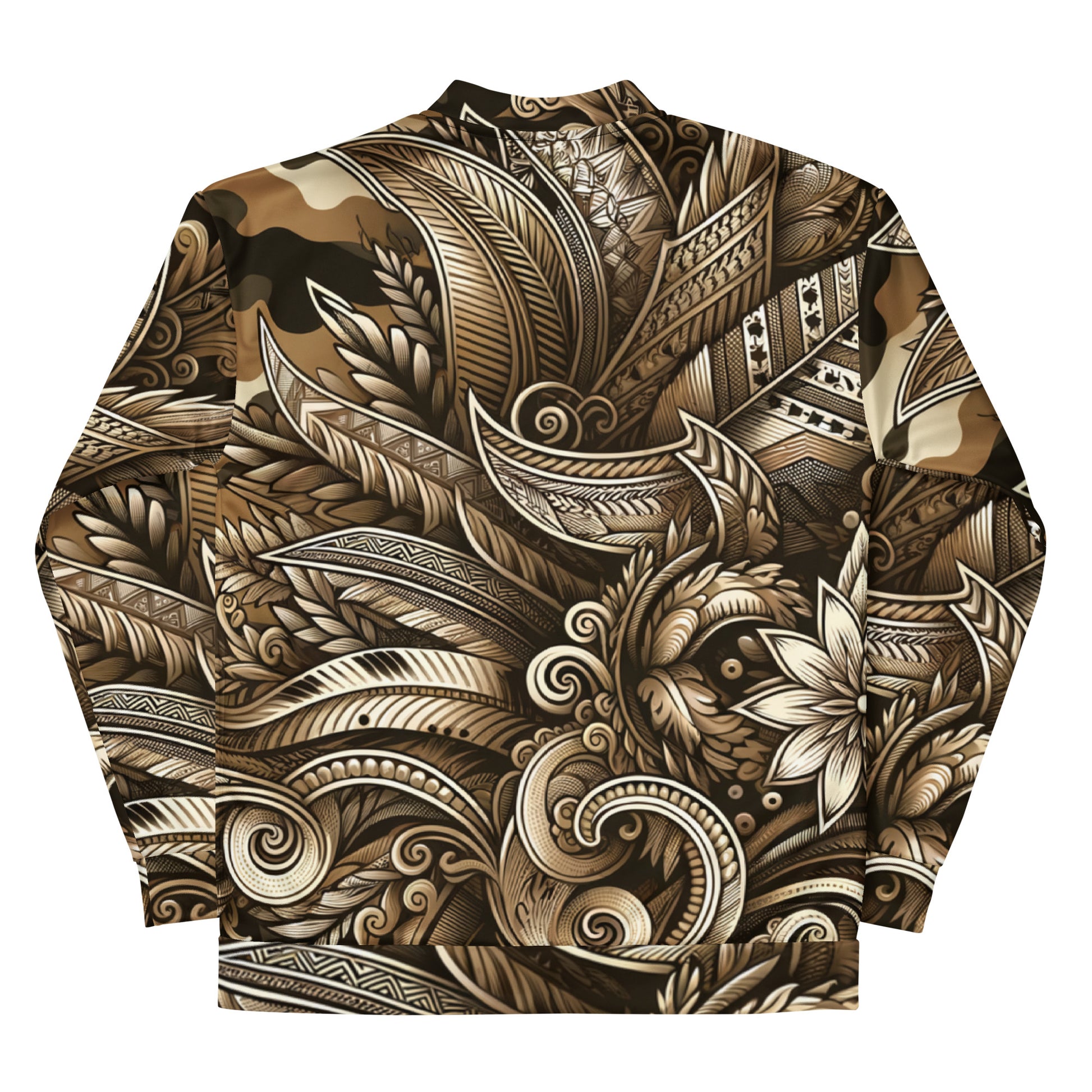 Koa Camo Bomber Jacket Bomber Jacket Pa'akai & Kukui