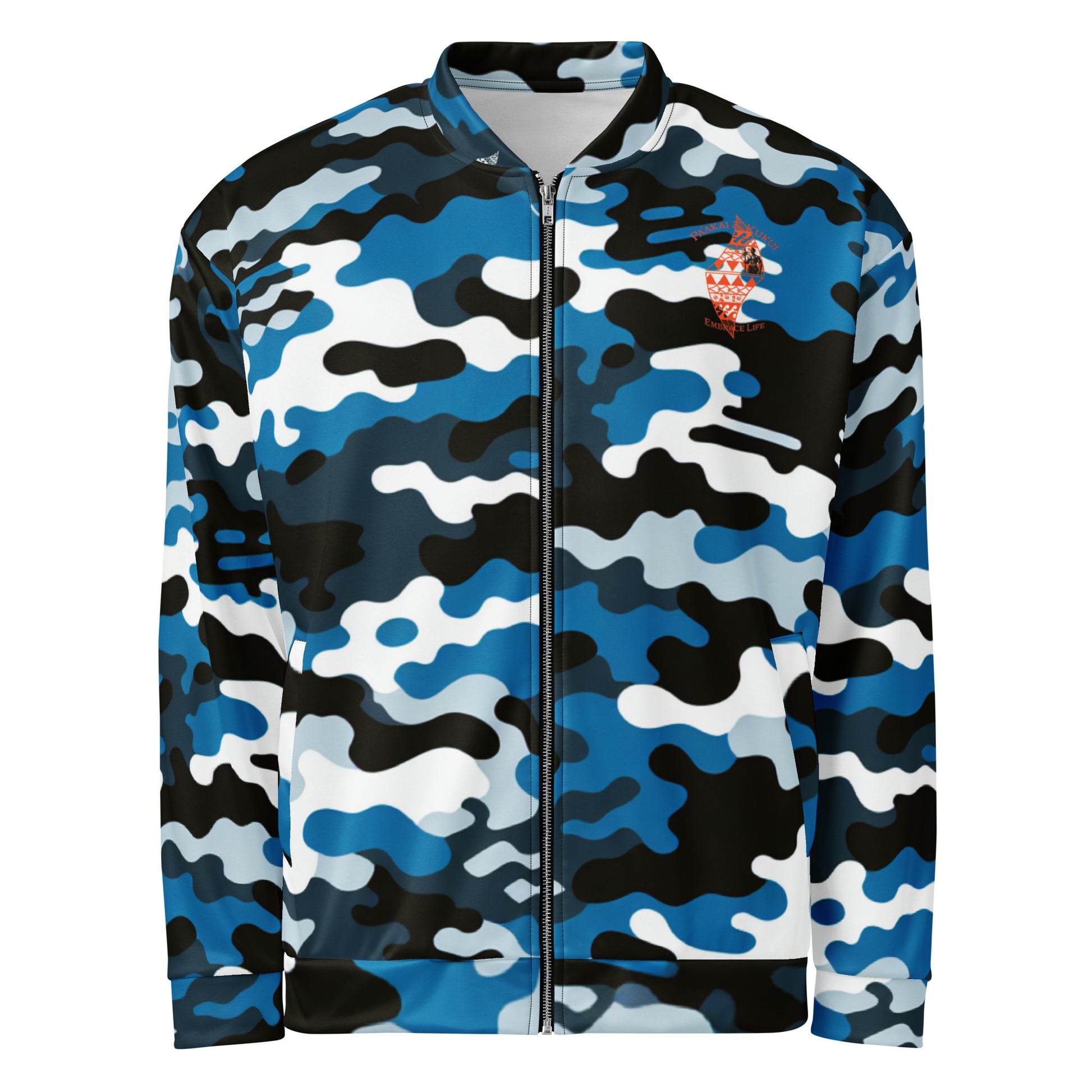 Koa Camo Bomber Jacket Bomber Jacket Pa'akai & Kukui