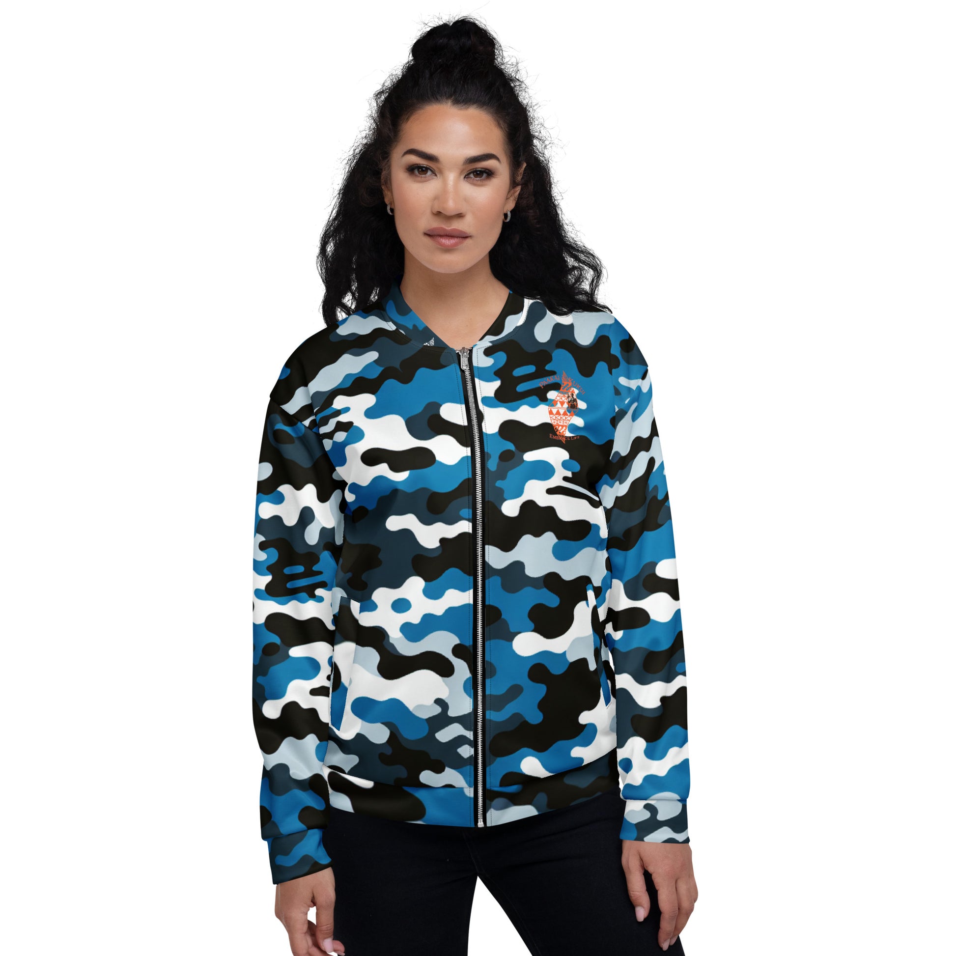 Koa Camo Bomber Jacket Bomber Jacket Pa'akai & Kukui
