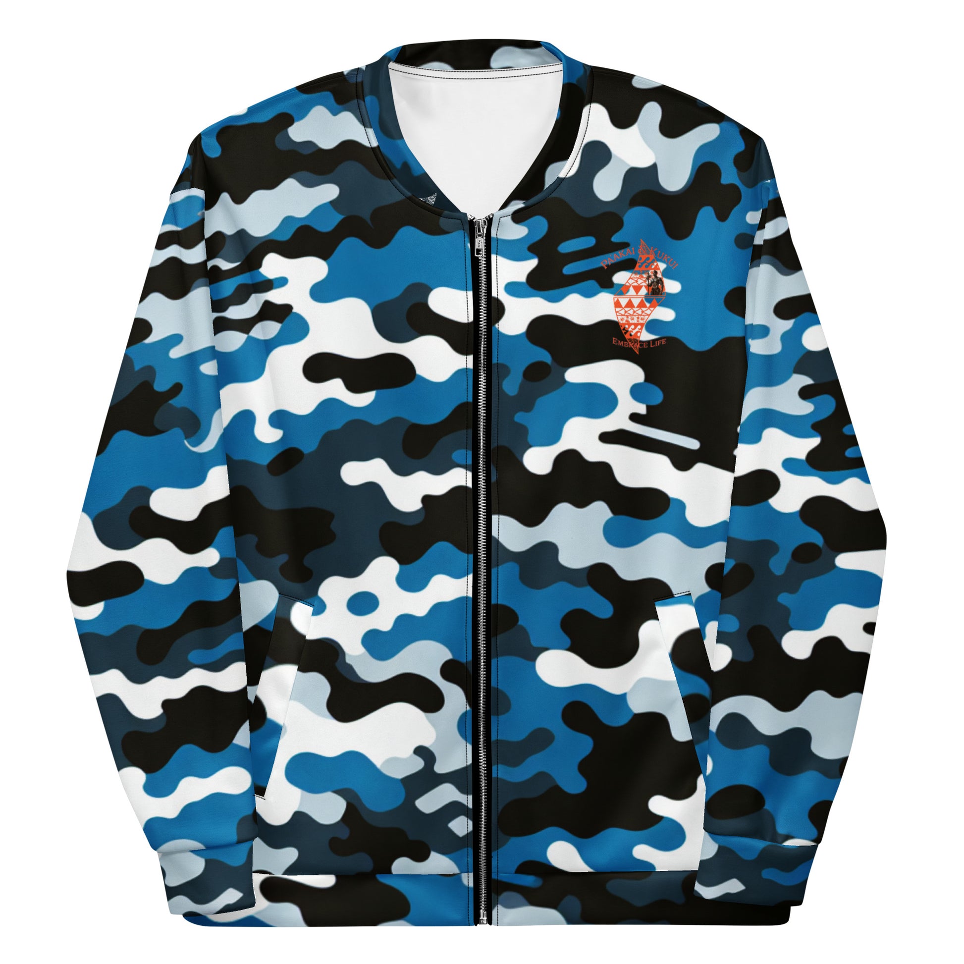 Koa Camo Bomber Jacket Bomber Jacket Pa'akai & Kukui