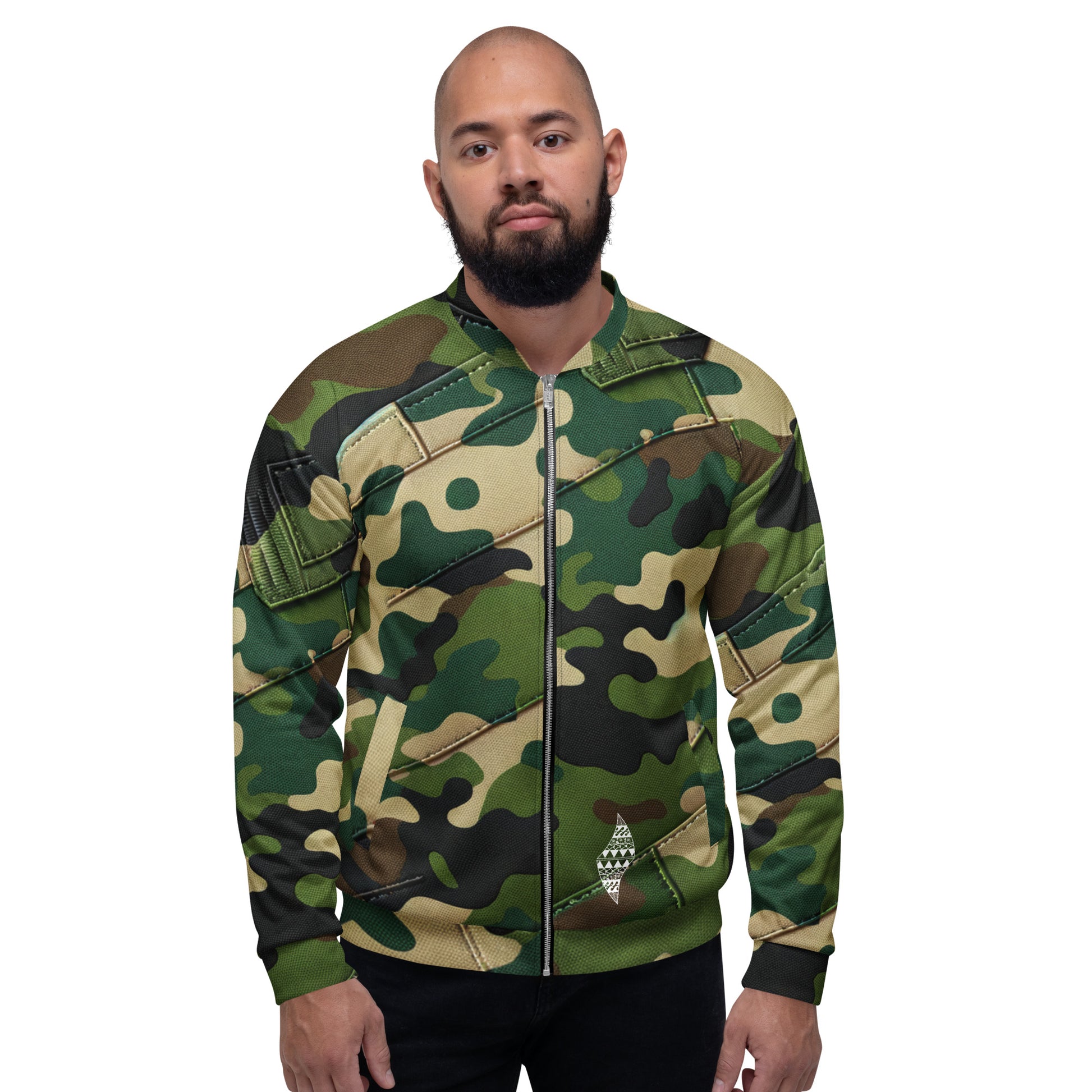 Koa Camo Bomber Jacket Bomber Jacket Pa'akai & Kukui