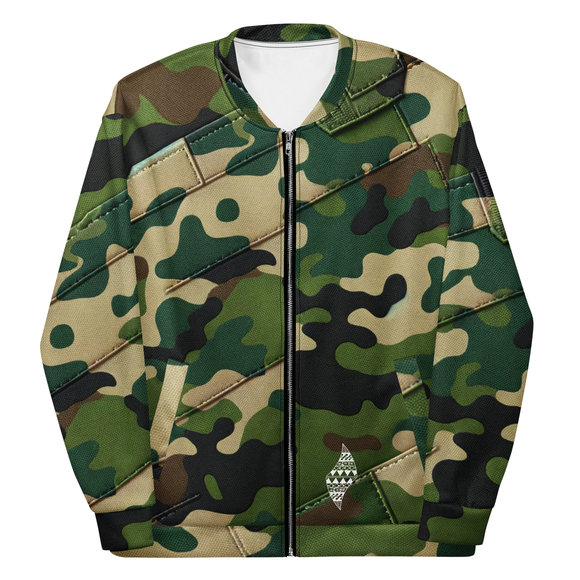 Koa Camo Bomber Jacket Bomber Jacket Pa'akai & Kukui