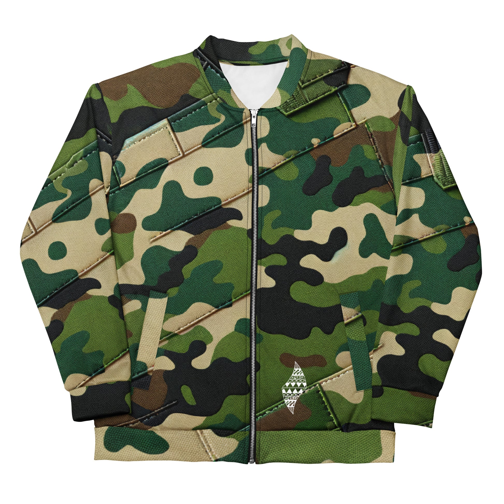 Koa Camo Bomber Jacket Bomber Jacket Pa'akai & Kukui