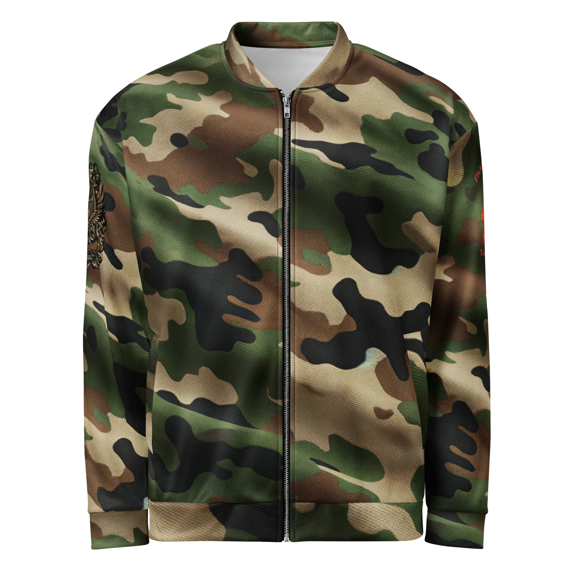 Koa Camo Bomber Jacket Bomber Jacket Pa'akai & Kukui