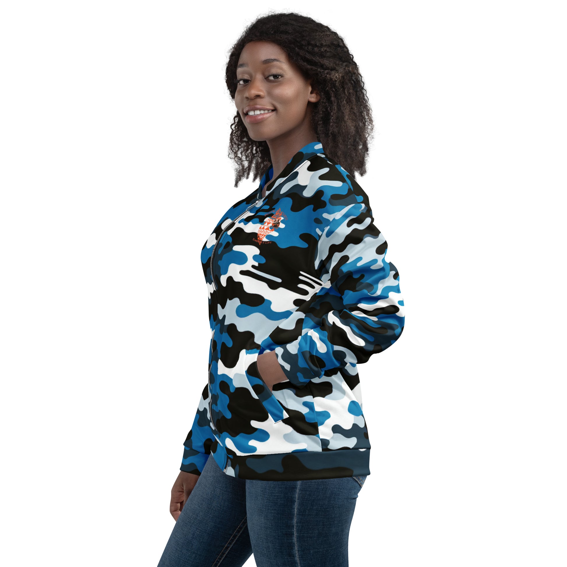 Koa Camo Bomber Jacket Bomber Jacket Pa'akai & Kukui
