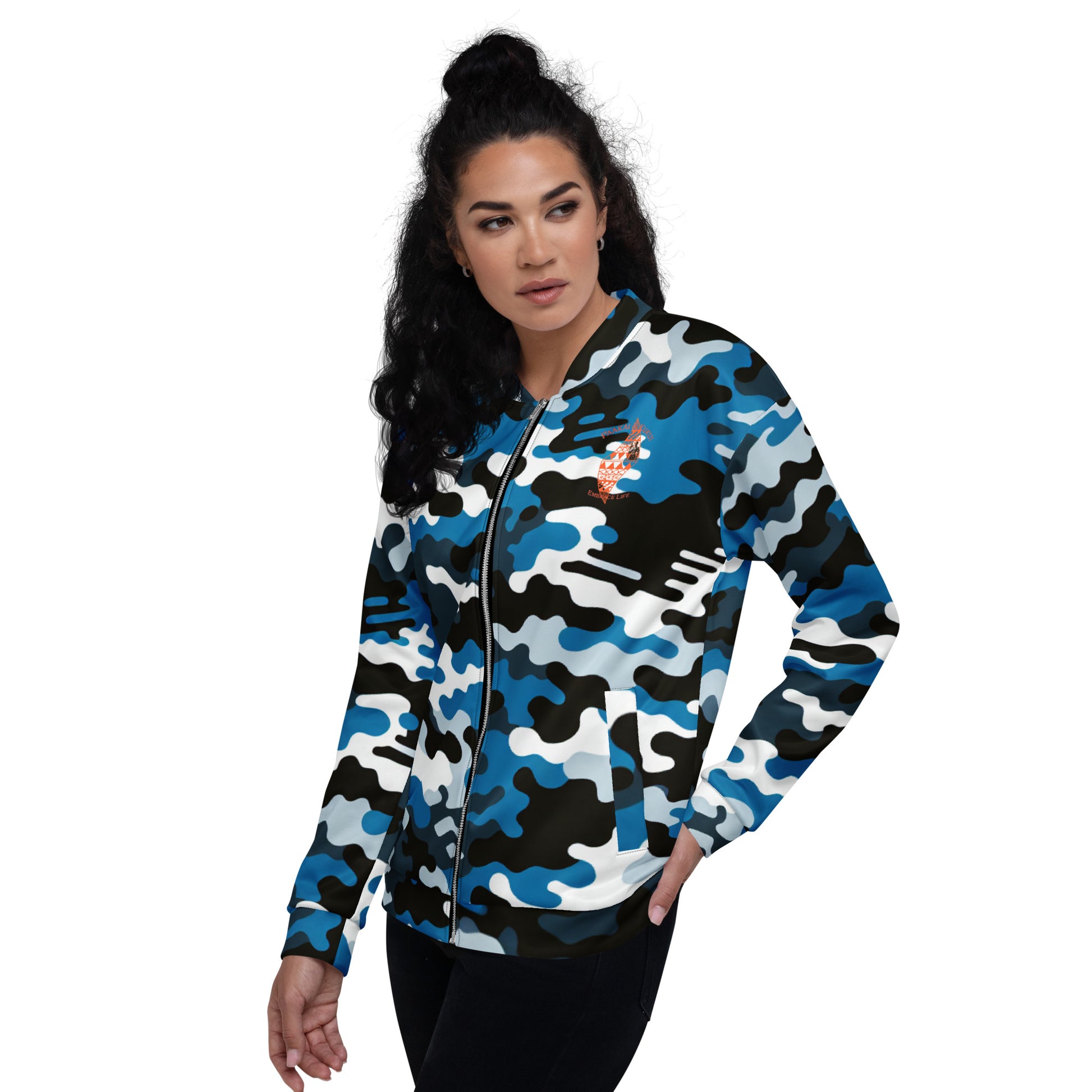 Koa Camo Bomber Jacket Bomber Jacket Pa'akai & Kukui