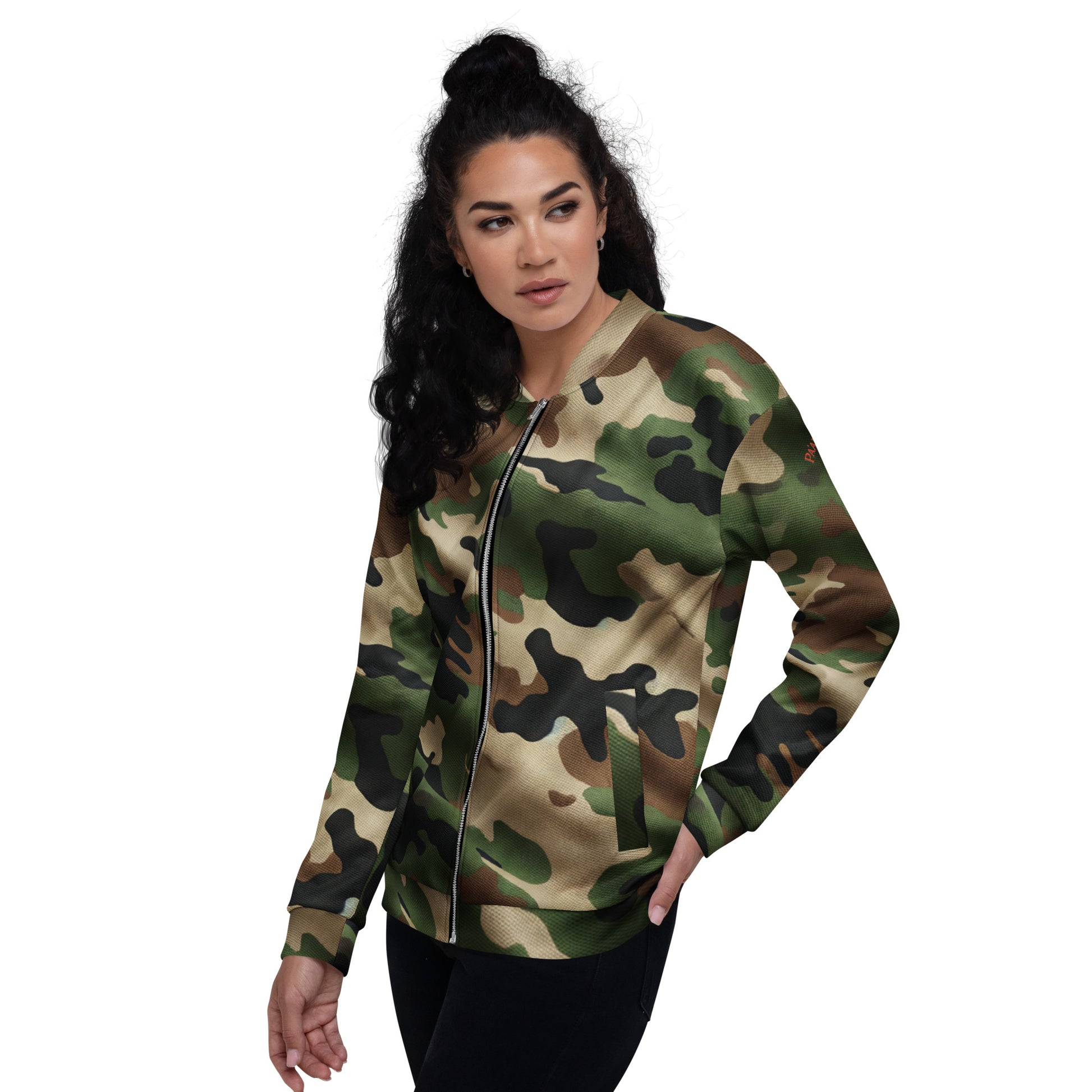 Koa Camo Bomber Jacket Bomber Jacket Pa'akai & Kukui