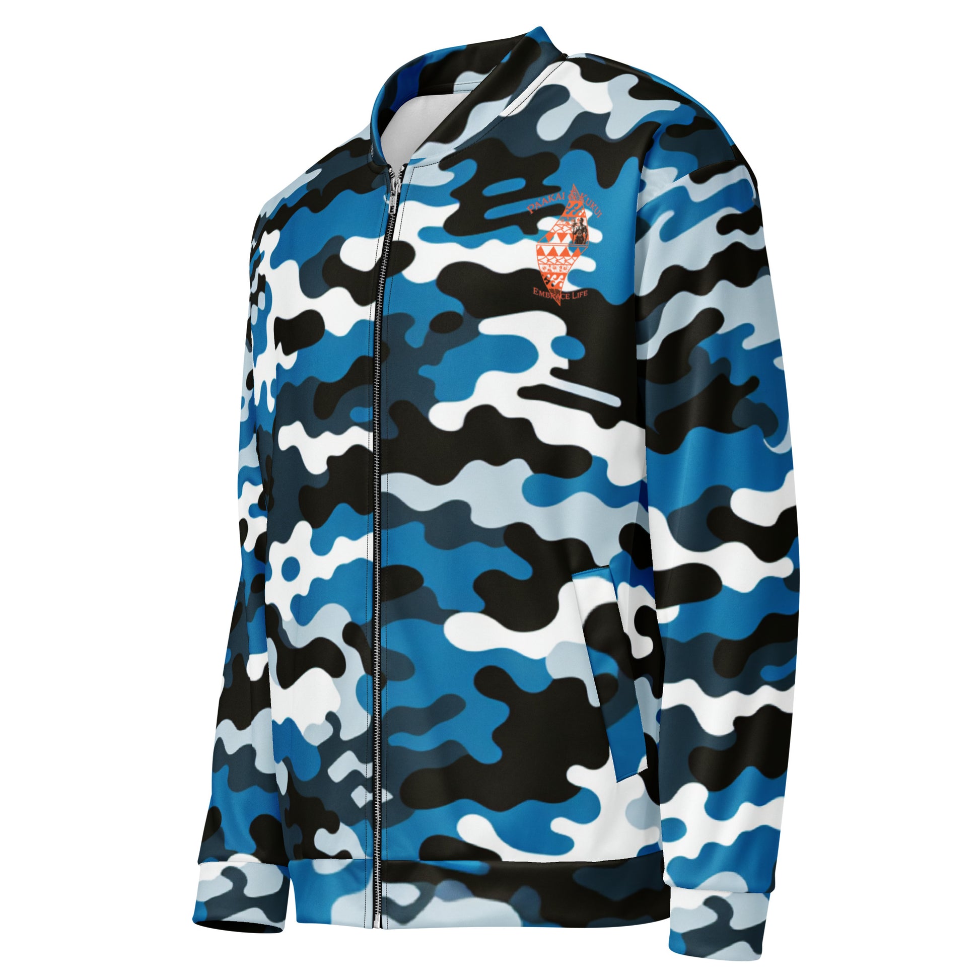 Koa Camo Bomber Jacket Bomber Jacket Pa'akai & Kukui