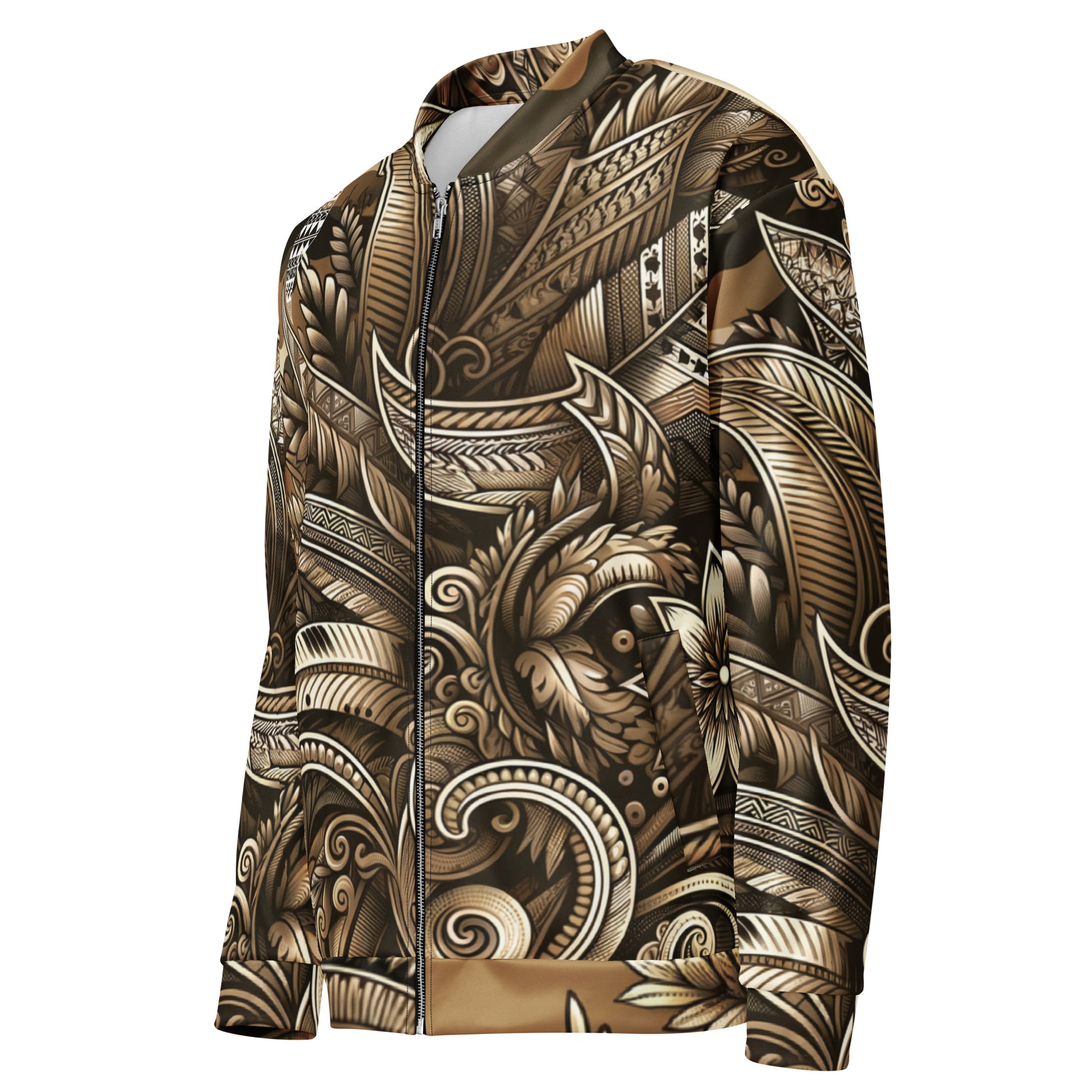 Koa Camo Bomber Jacket Bomber Jacket Pa'akai & Kukui