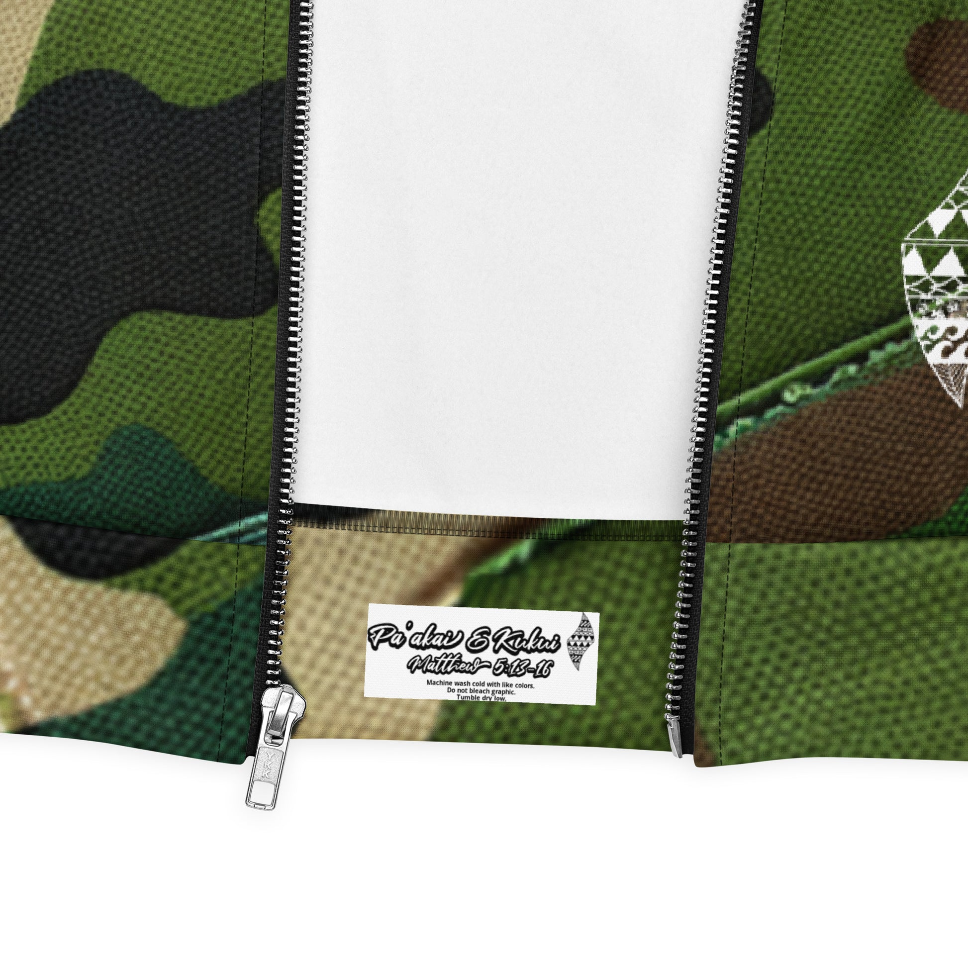 Koa Camo Bomber Jacket Bomber Jacket Pa'akai & Kukui
