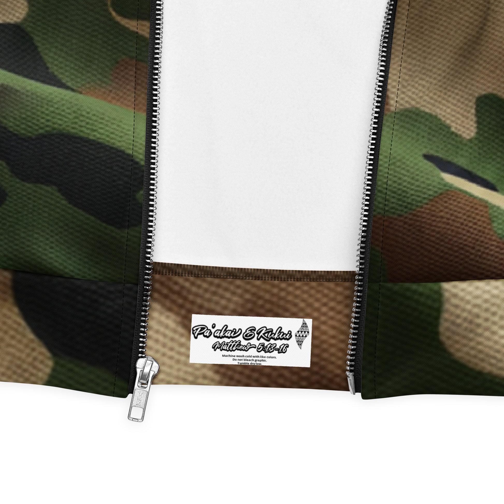 Koa Camo Bomber Jacket Bomber Jacket Pa'akai & Kukui