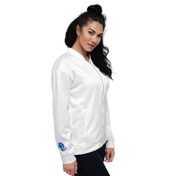 Aloha Hawai'i Collage - Unisex Bomber Jacket