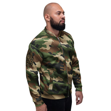 Koa Camo Bomber Jacket Bomber Jacket Pa'akai & Kukui XS