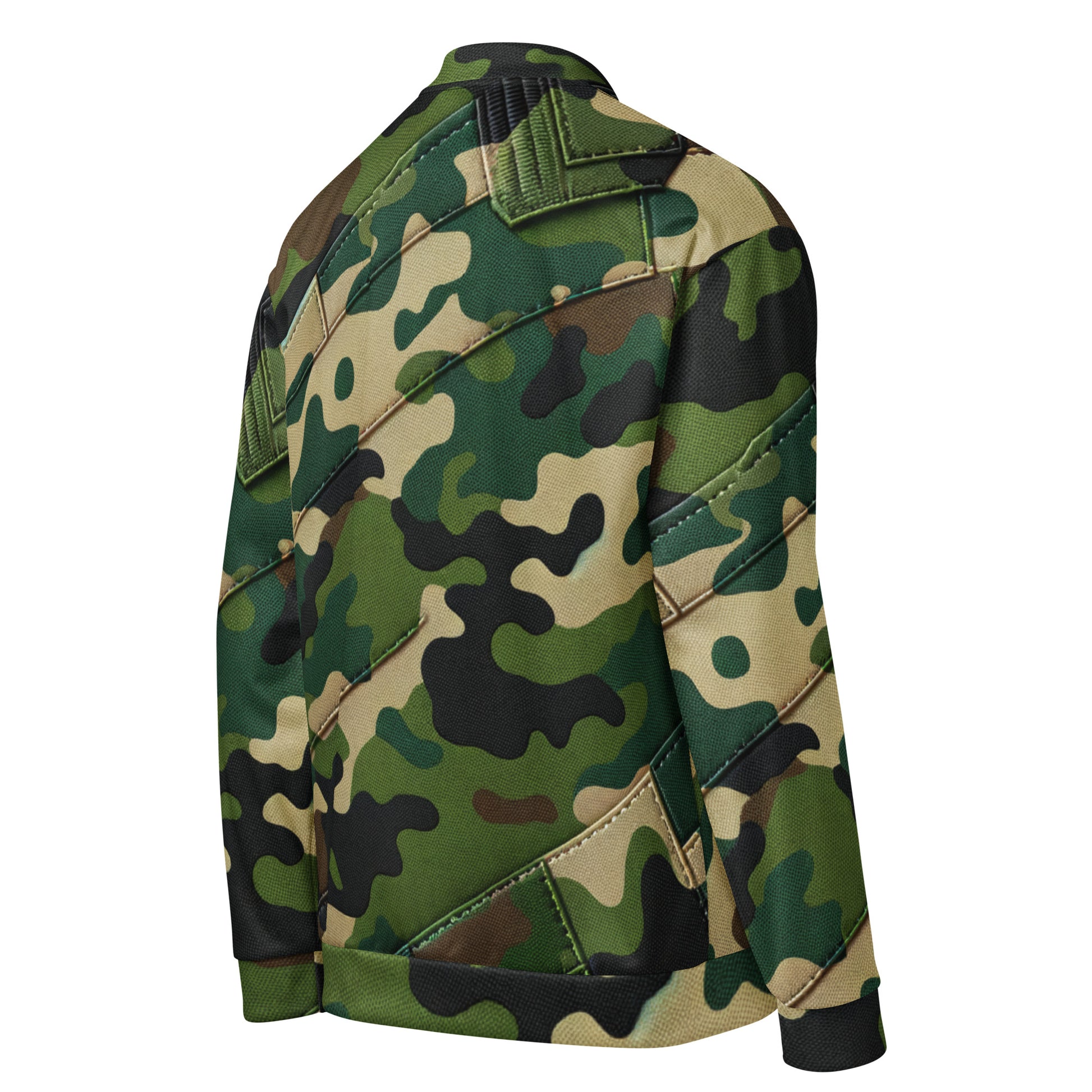 Koa Camo Bomber Jacket Bomber Jacket Pa'akai & Kukui