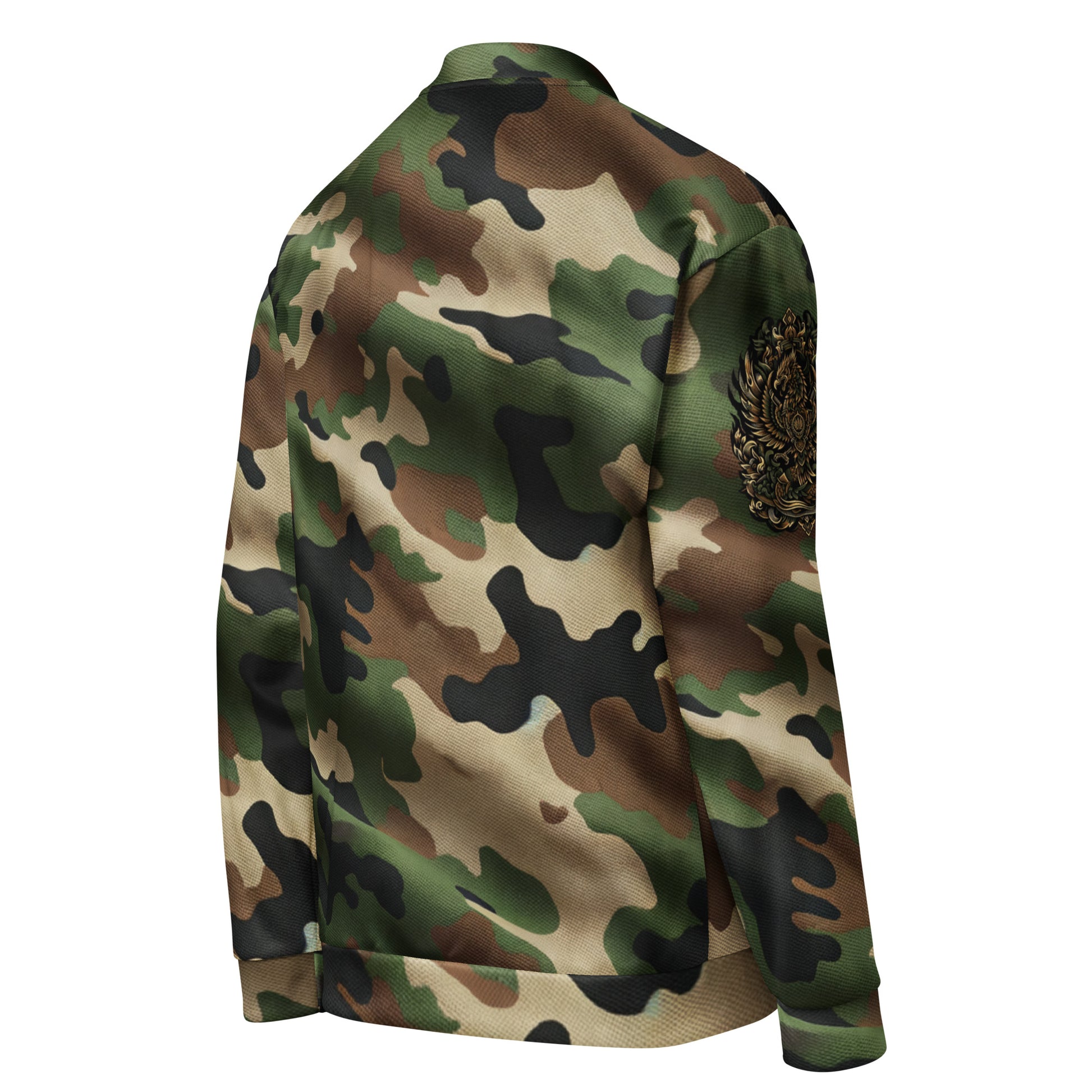 Koa Camo Bomber Jacket Bomber Jacket Pa'akai & Kukui