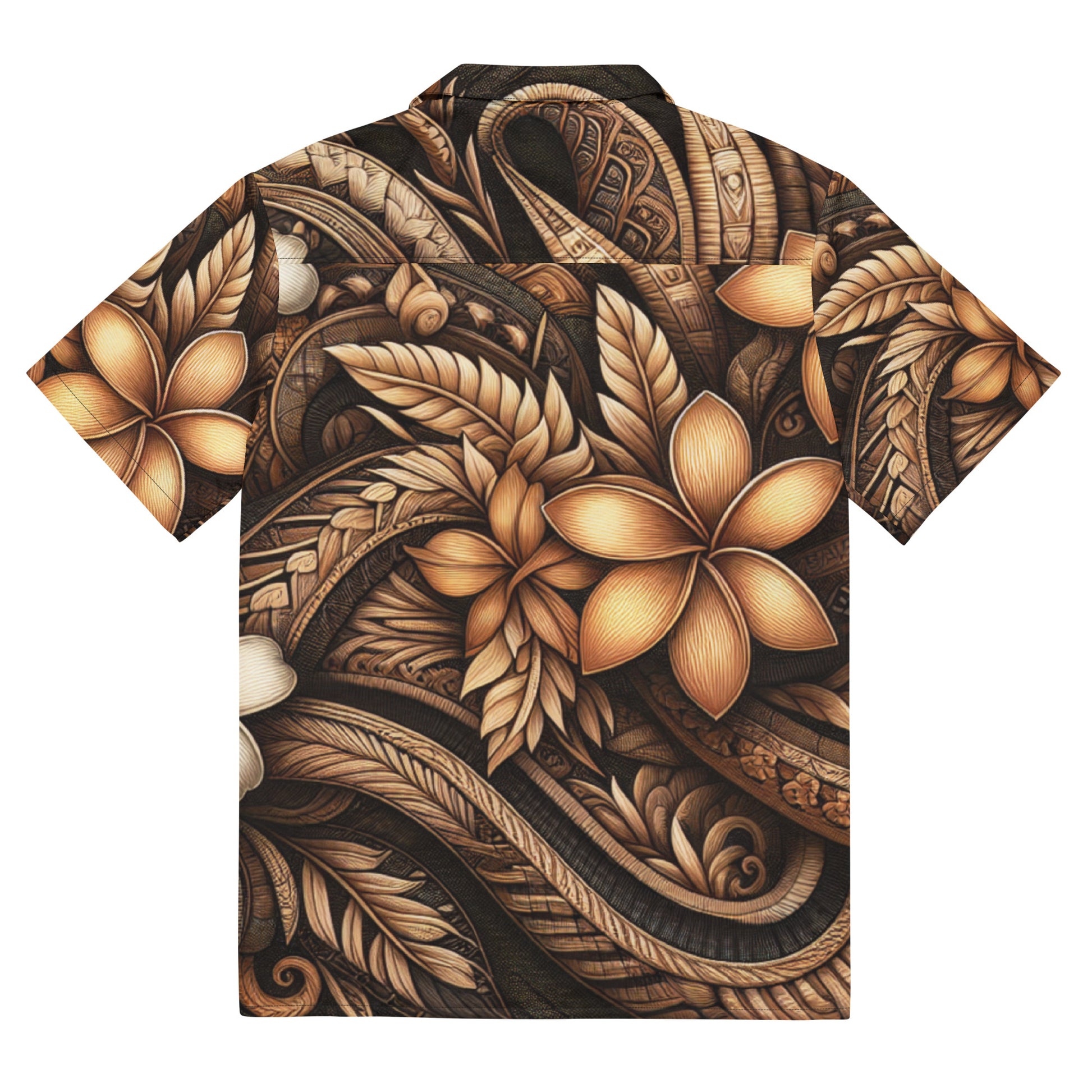 Kūpa'a button up shirt Button Up Polo Pa'akai & Kukui