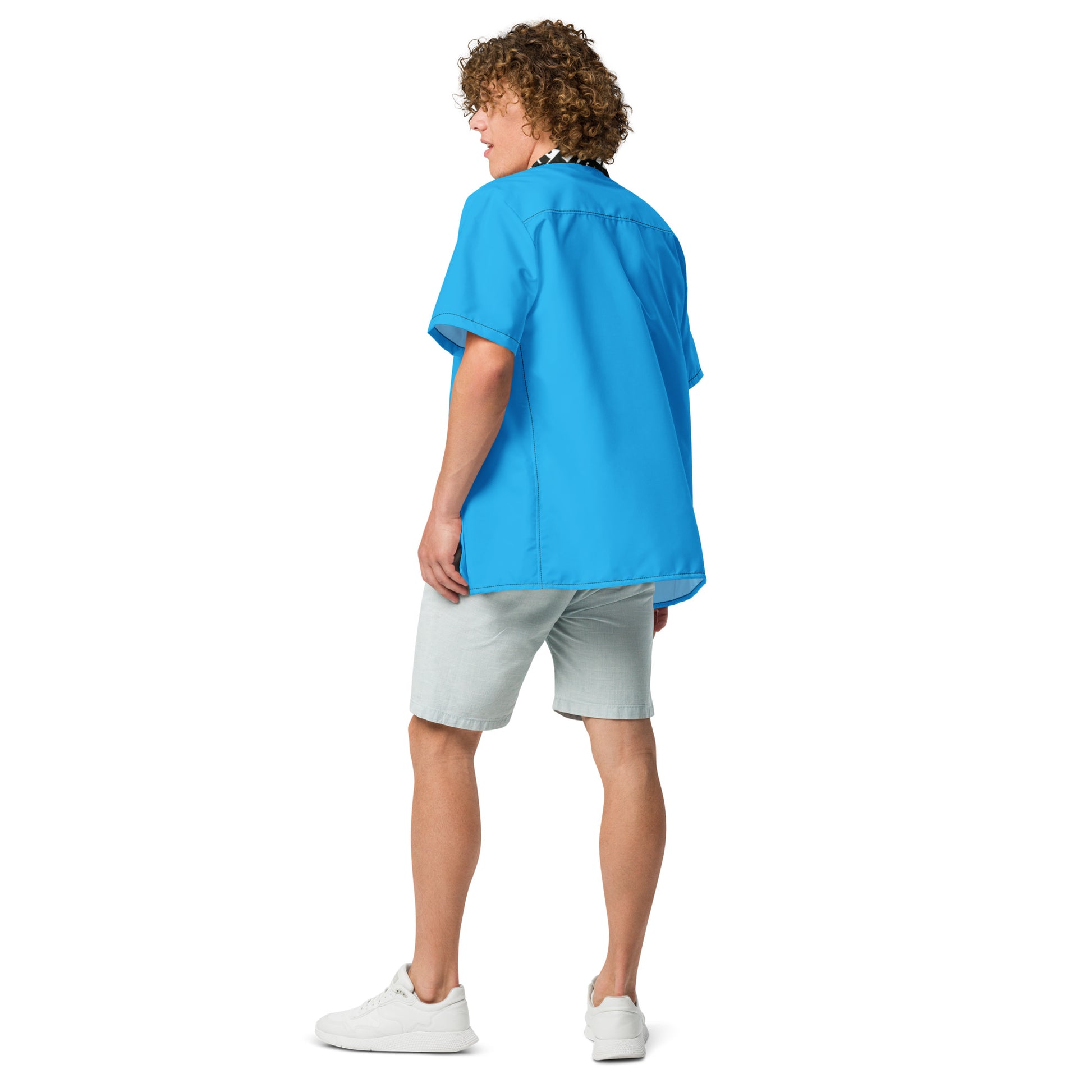 Koa Uliuli button up shirt Button Up Polo Pa'akai & Kukui