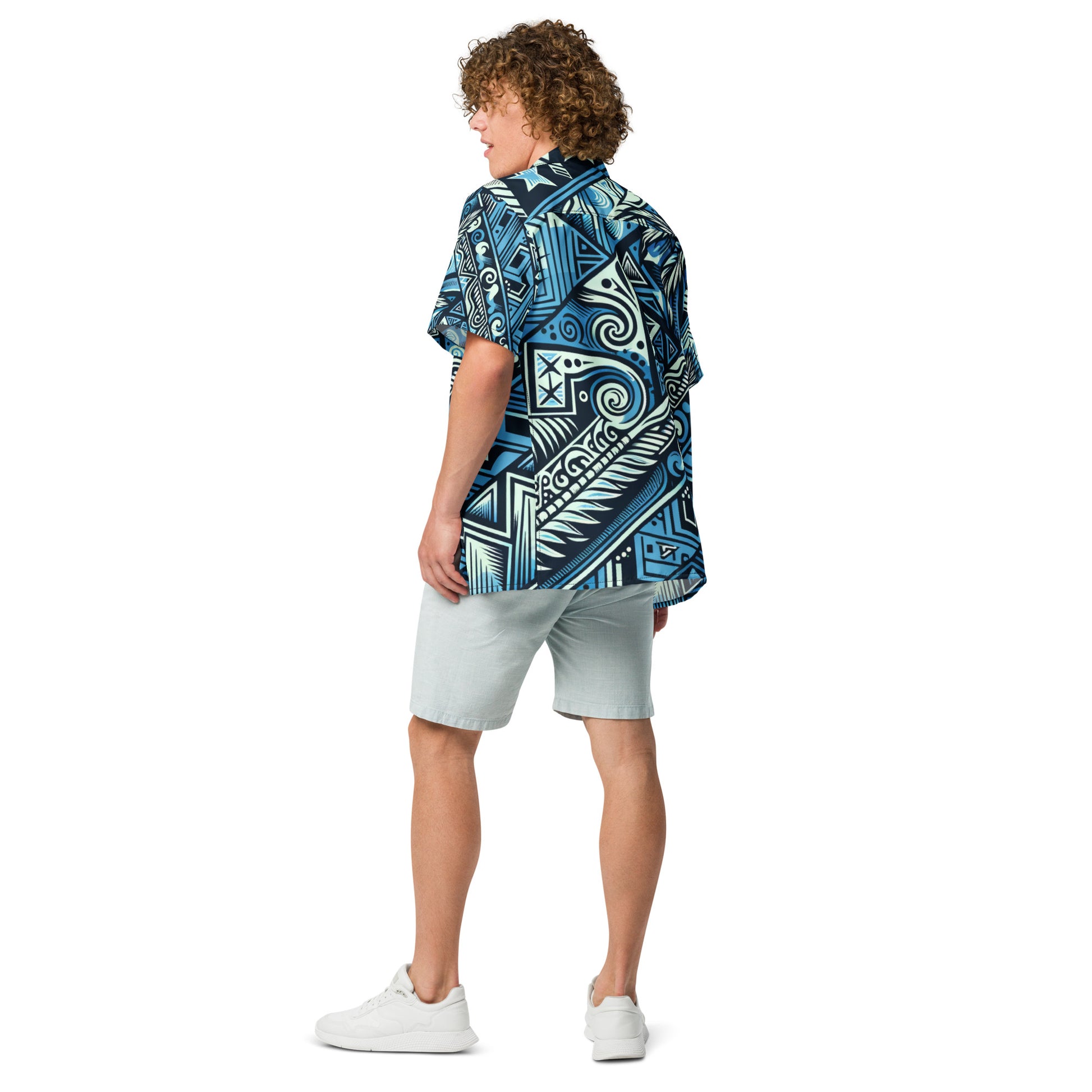 Pale Koa Button Up Shirt Button Up Polo Pa'akai & Kukui