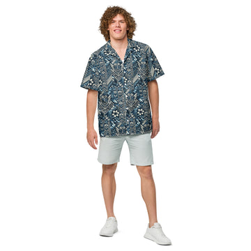 Koa Camo button up shirt Button Up Polo Pa'akai & Kukui XS