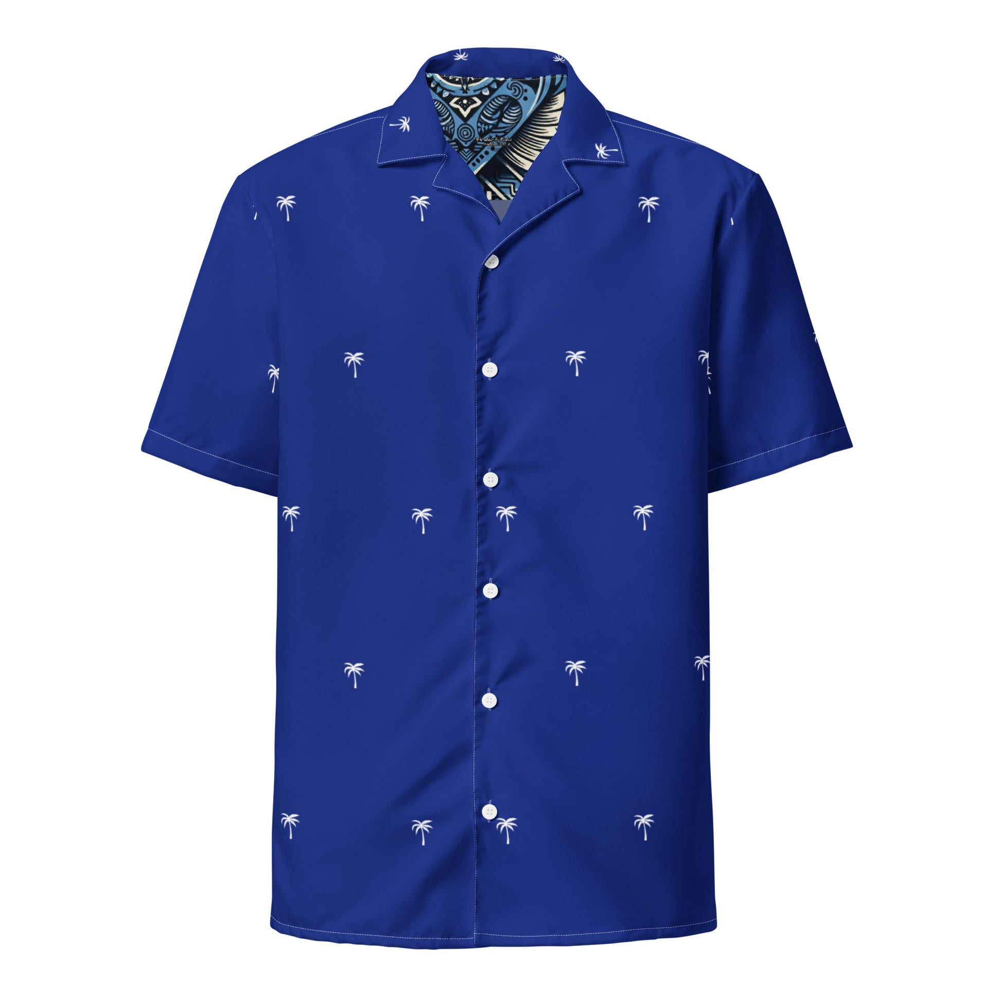 Nā Loulu Pohihihi button up shirt Button Up Polo Pa'akai & Kukui