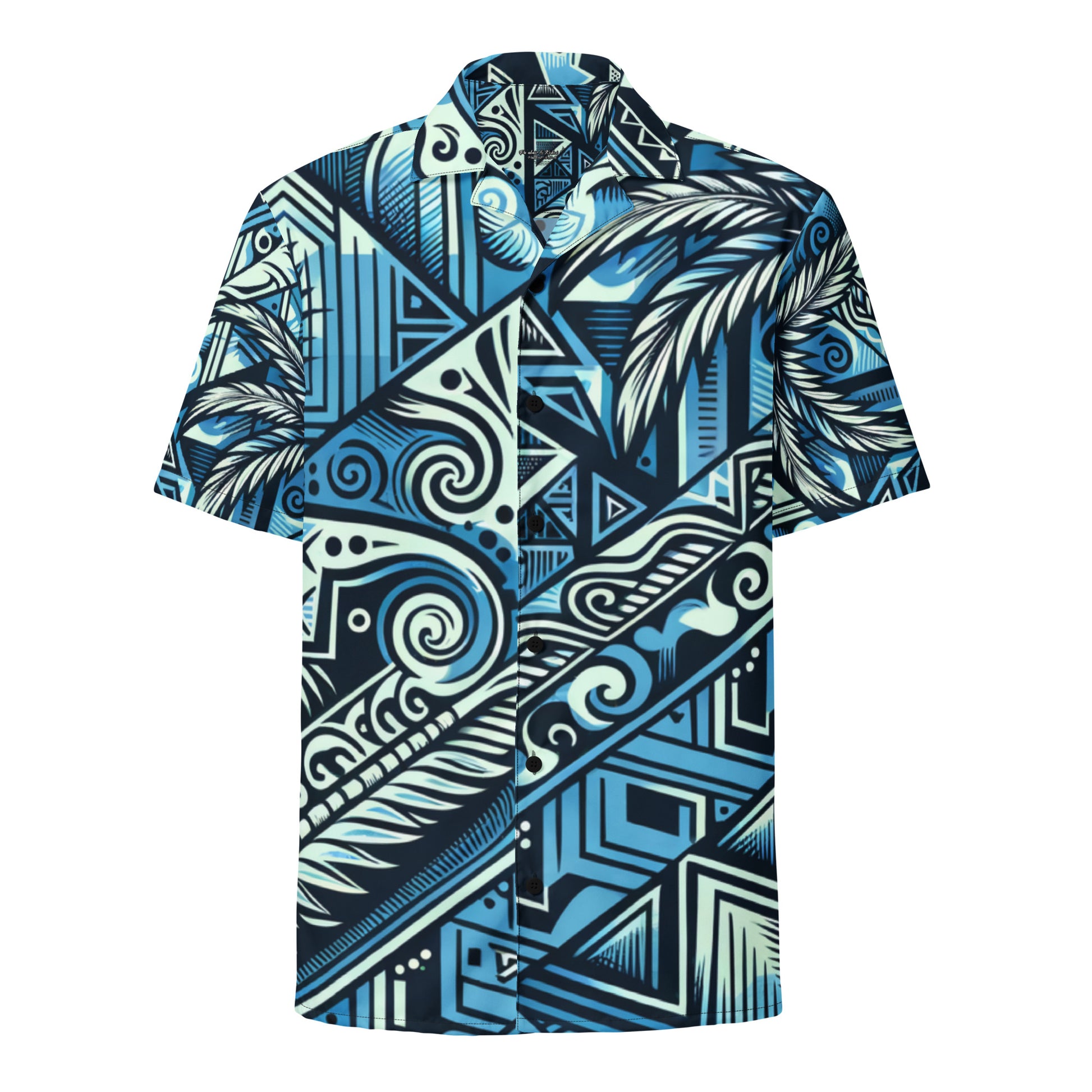 Pale Koa Button Up Shirt Button Up Polo Pa'akai & Kukui