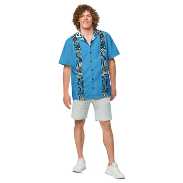 Pale Koa Button Up Shirt Button Up Polo Pa'akai & Kukui