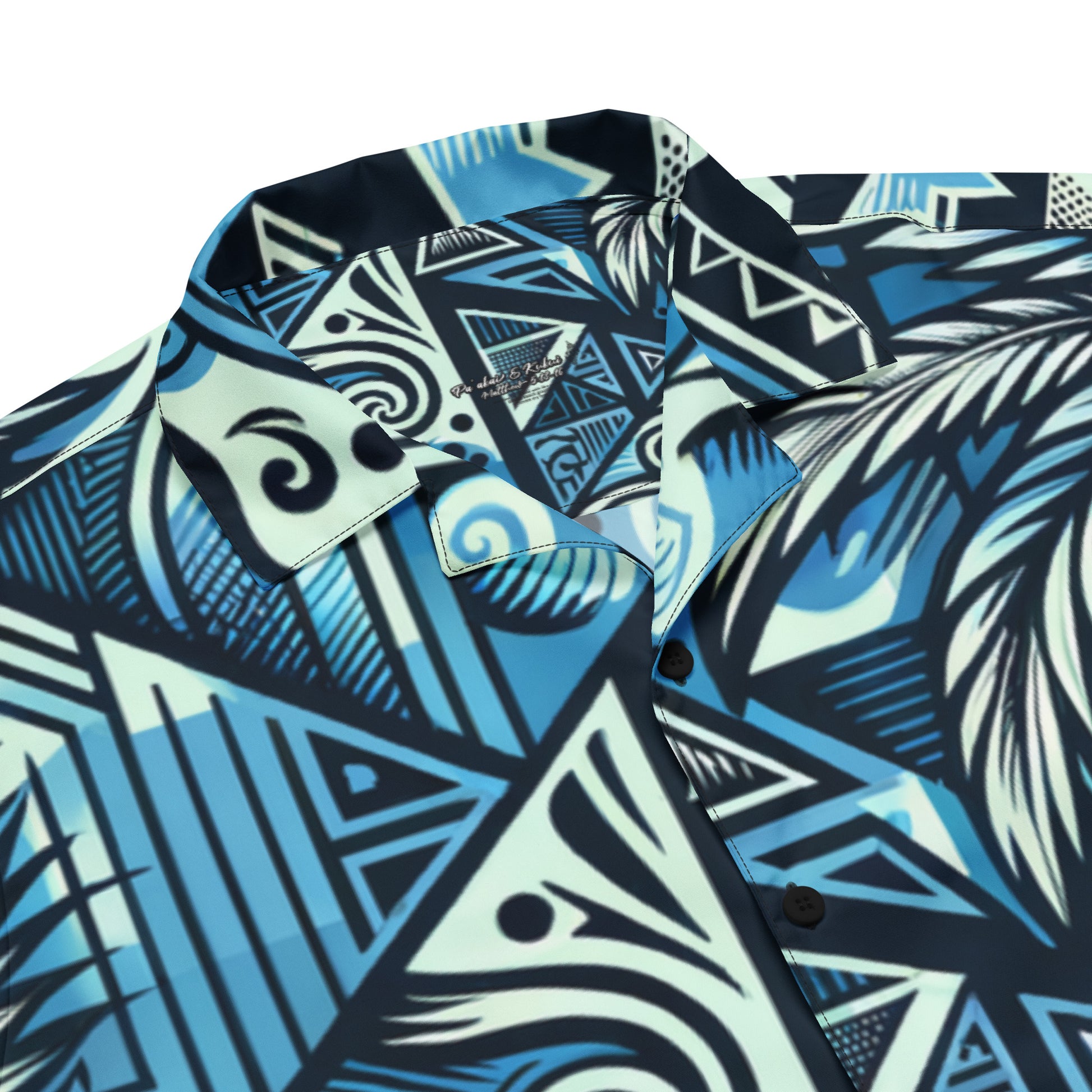 Pale Koa Button Up Shirt Button Up Polo Pa'akai & Kukui