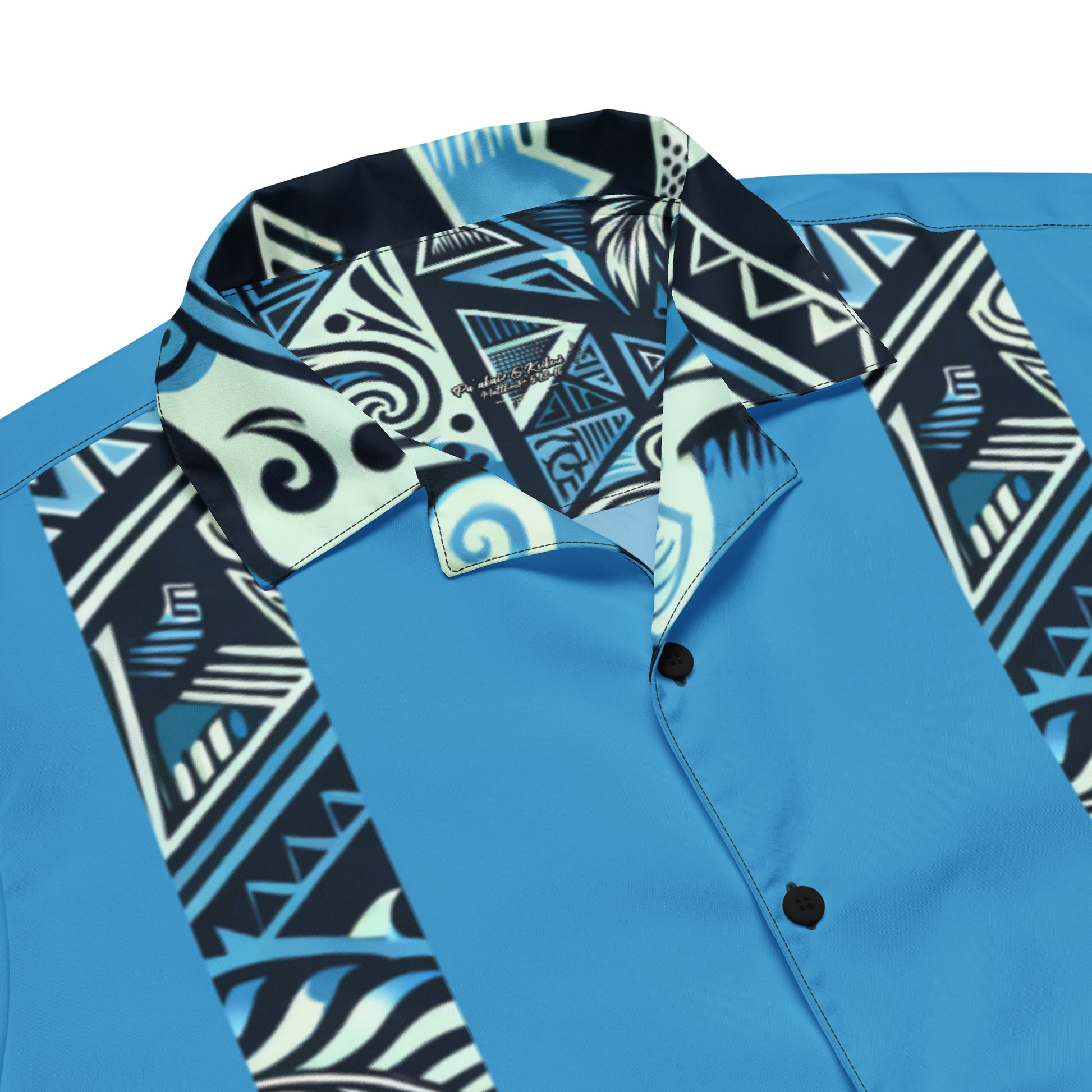 Pale Koa Button Up Shirt Button Up Polo Pa'akai & Kukui