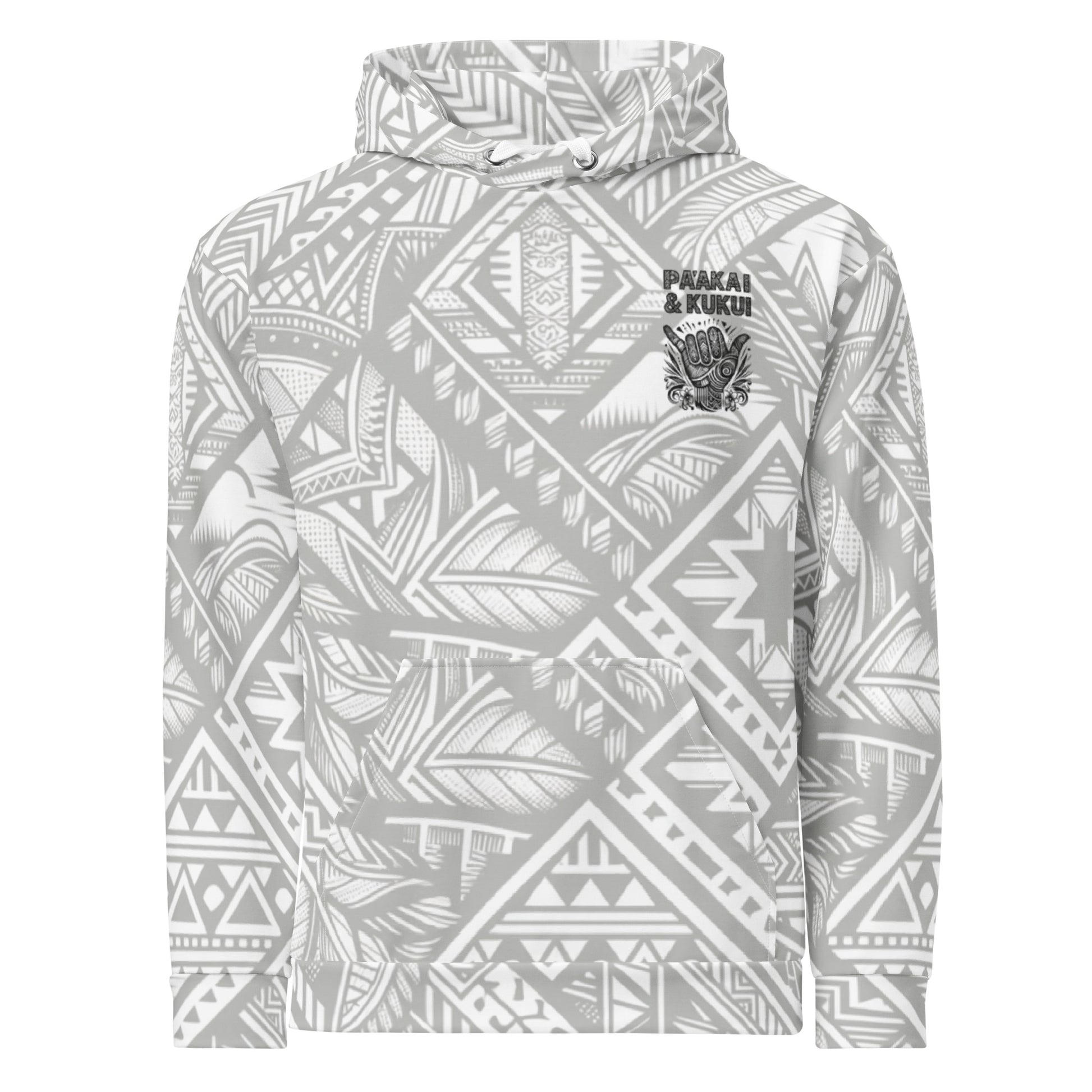 Tribal Shaka Unisex cotton hoodie Pullover Hoodie Pa'akai & Kukui