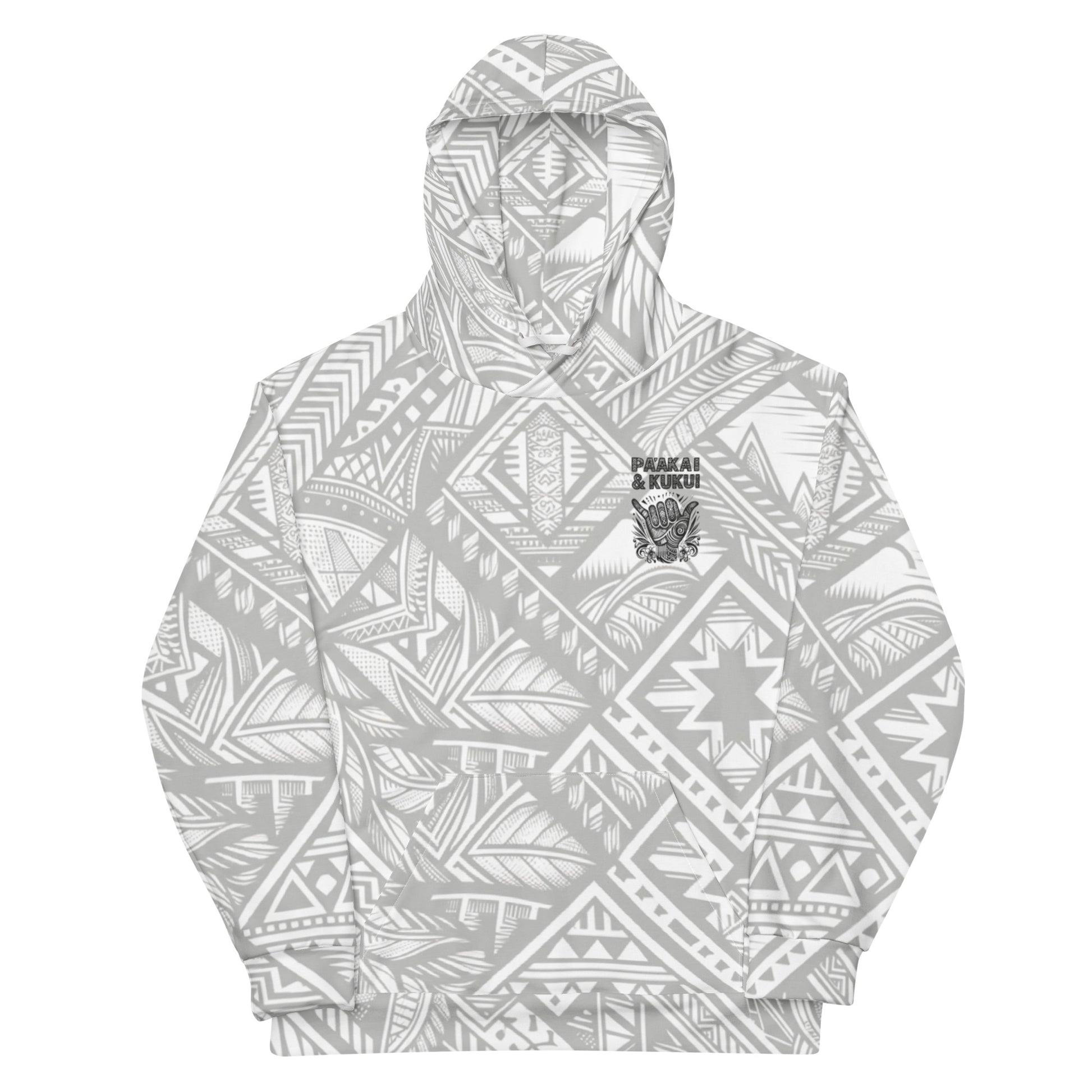 Tribal Shaka Unisex cotton hoodie Pullover Hoodie Pa'akai & Kukui