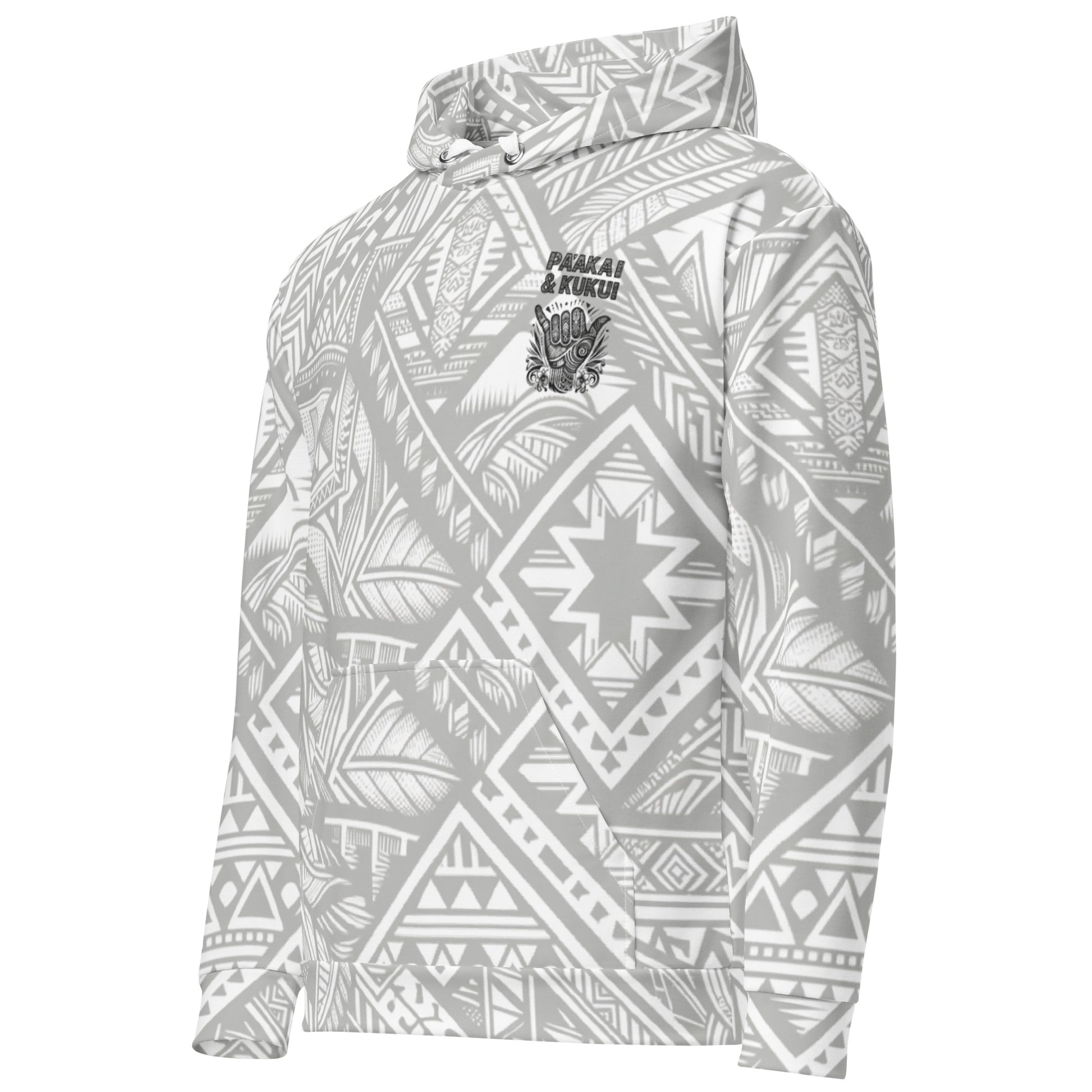 Tribal Shaka Unisex cotton hoodie Pullover Hoodie Pa'akai & Kukui