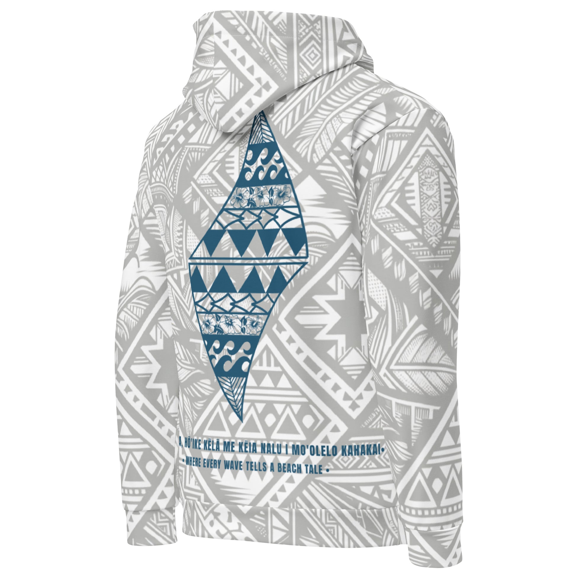 Tribal Shaka Unisex cotton hoodie Pullover Hoodie Pa'akai & Kukui