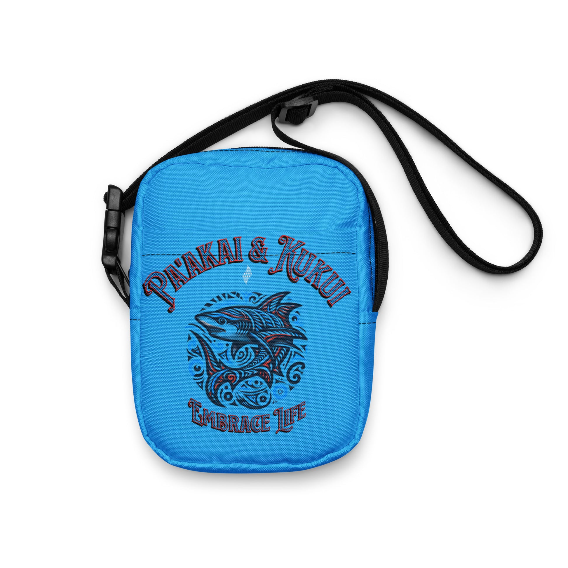 Tribal Shark Utility crossbody bag Crossbody Bag Pa'akai & Kukui