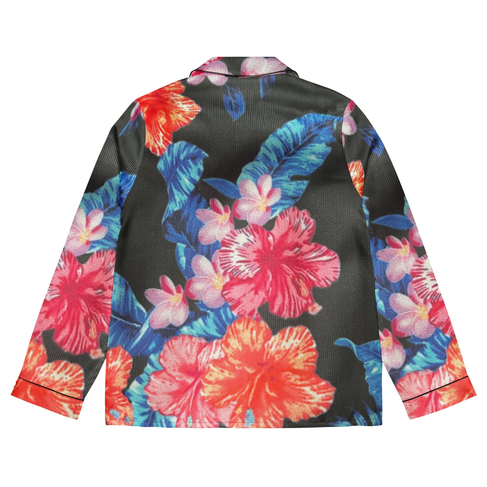 Ho'ōla (To Give Life, To Heal, To Revive) Women’s floral long sleeve pajama top Women's long sleeve pajama top Pa'akai & Kukui